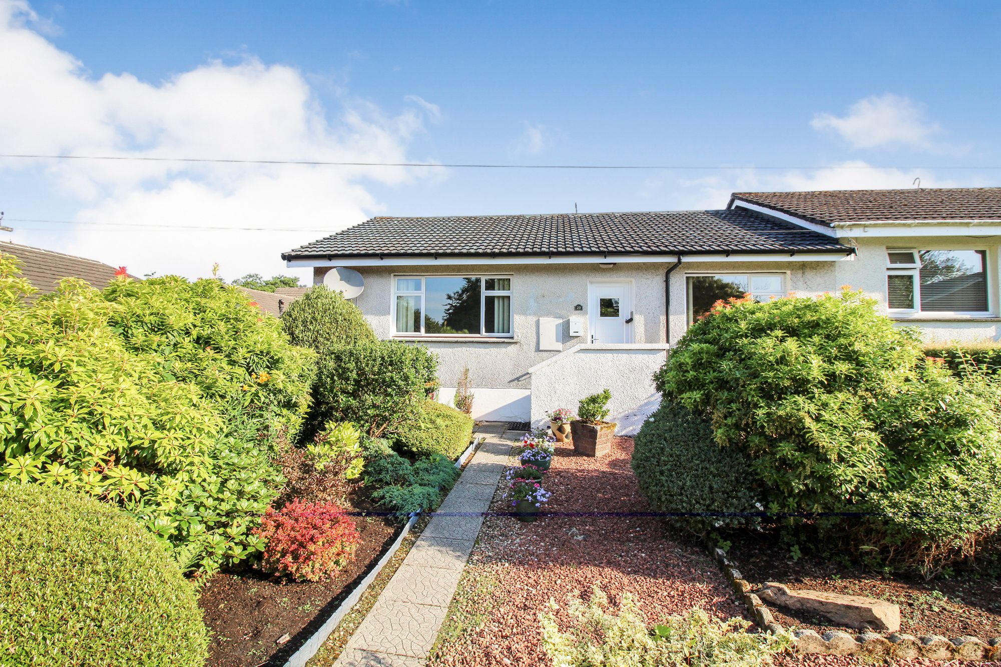 2 bed semidetached bungalow for sale in 20 Fernoch Drive, Lochgilphead