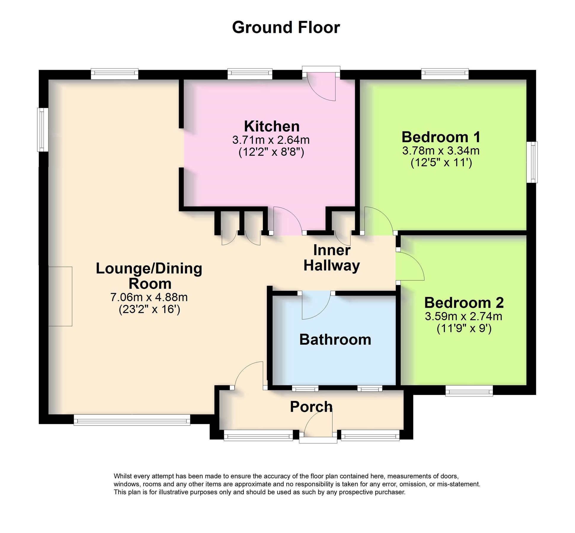 2 bed bungalow for sale in Downview Road, Findon Village, Worthing