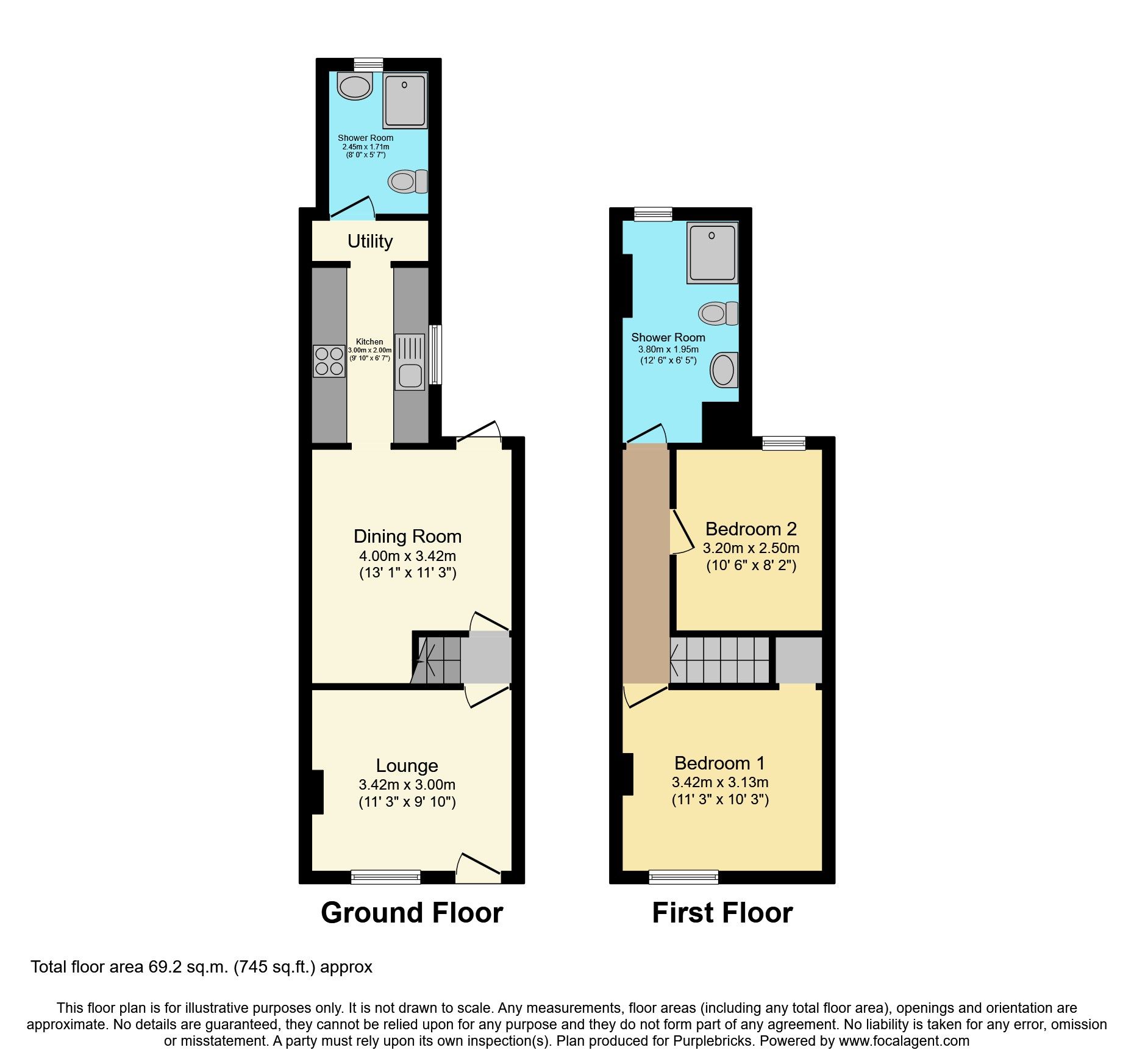 2 bed terraced house for sale in Lisle Road, Colchester CO2 Zoopla