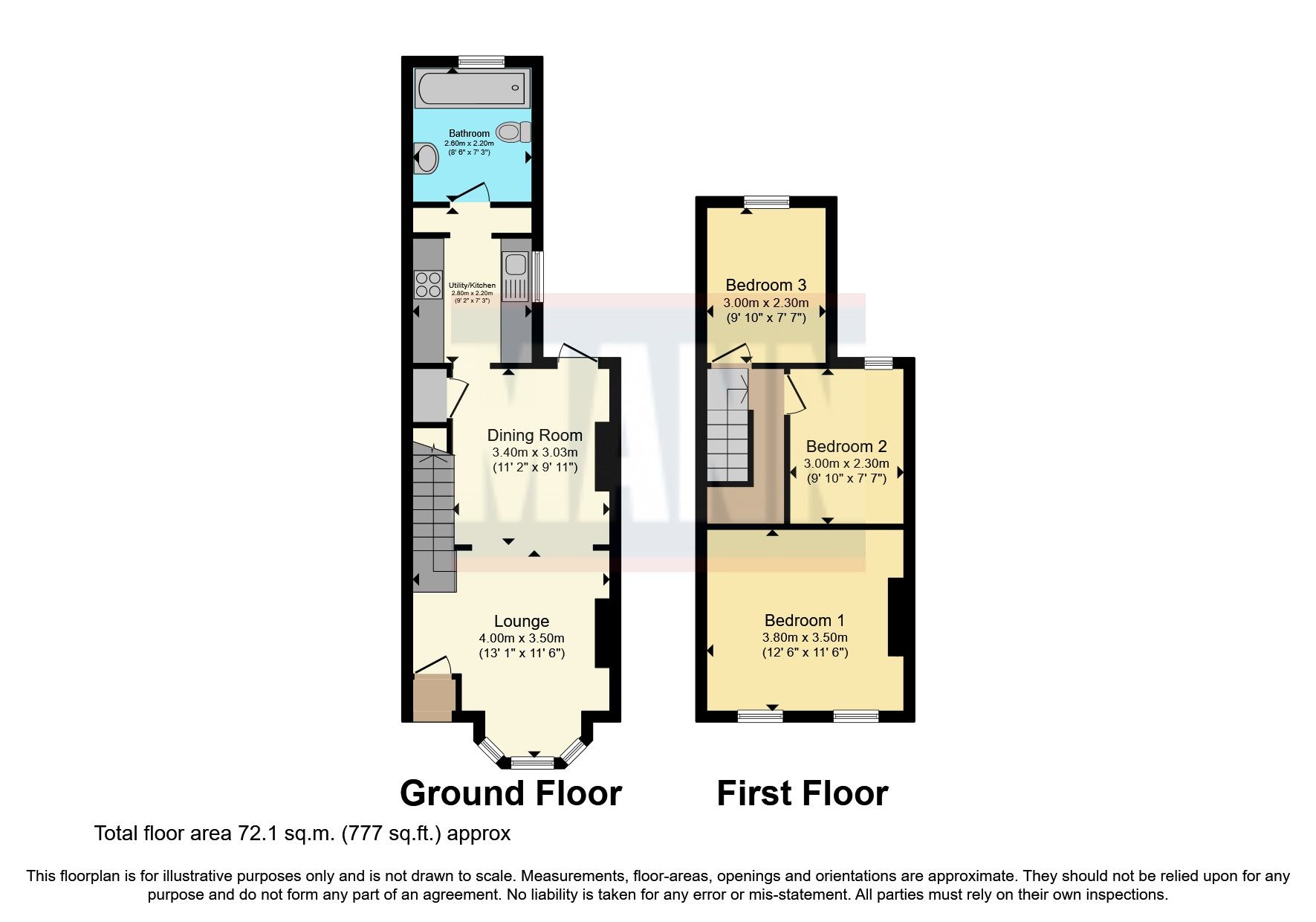 3 bed terraced house for sale in Longfellow Road, Gillingham, Kent ME7