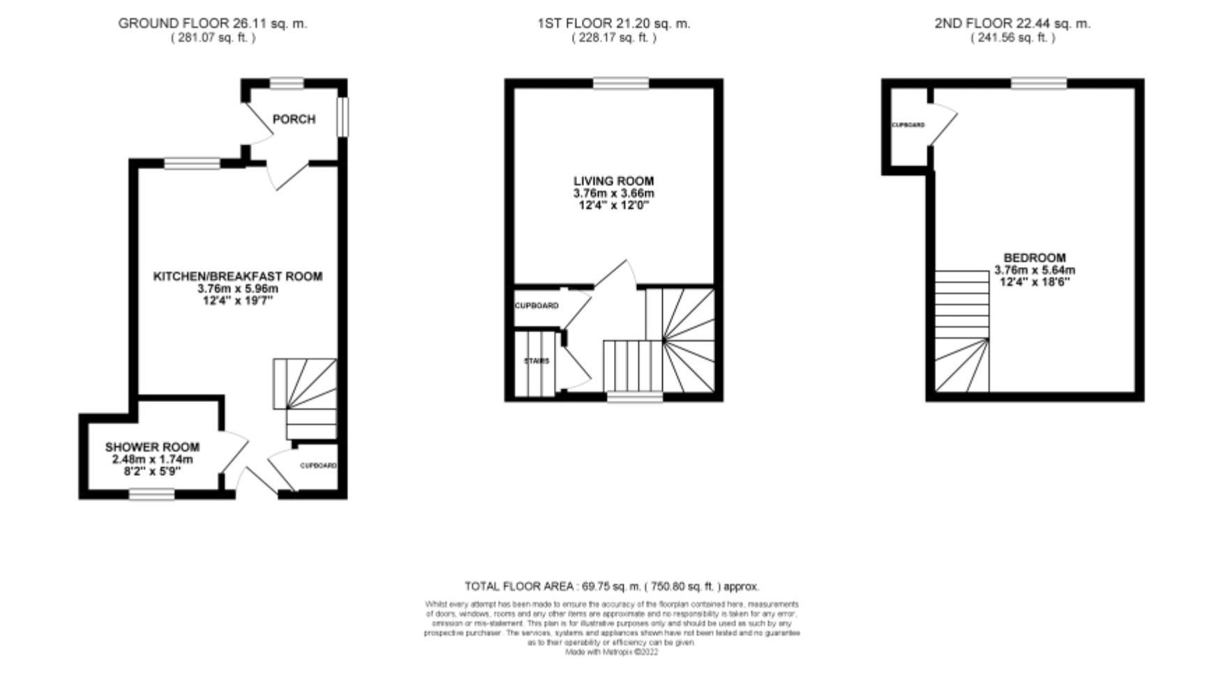 1 bed terraced house for sale in Main Street, Sudborough, Kettering