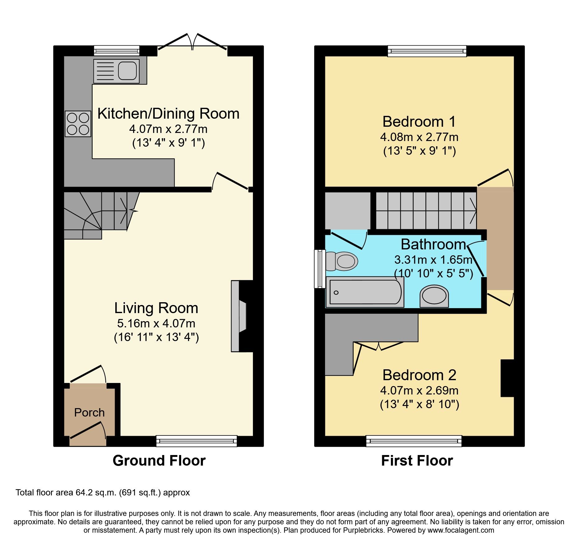2 bed semidetached house for sale in Burnaby Close, Nuneaton CV10 Zoopla