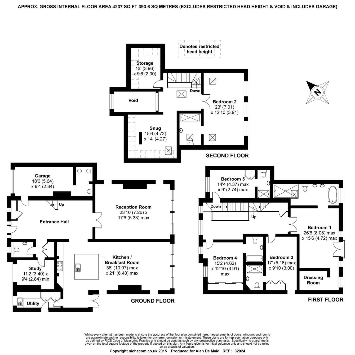 5 bed town house for sale in Meadow Way, Farnborough Park BR6 Zoopla