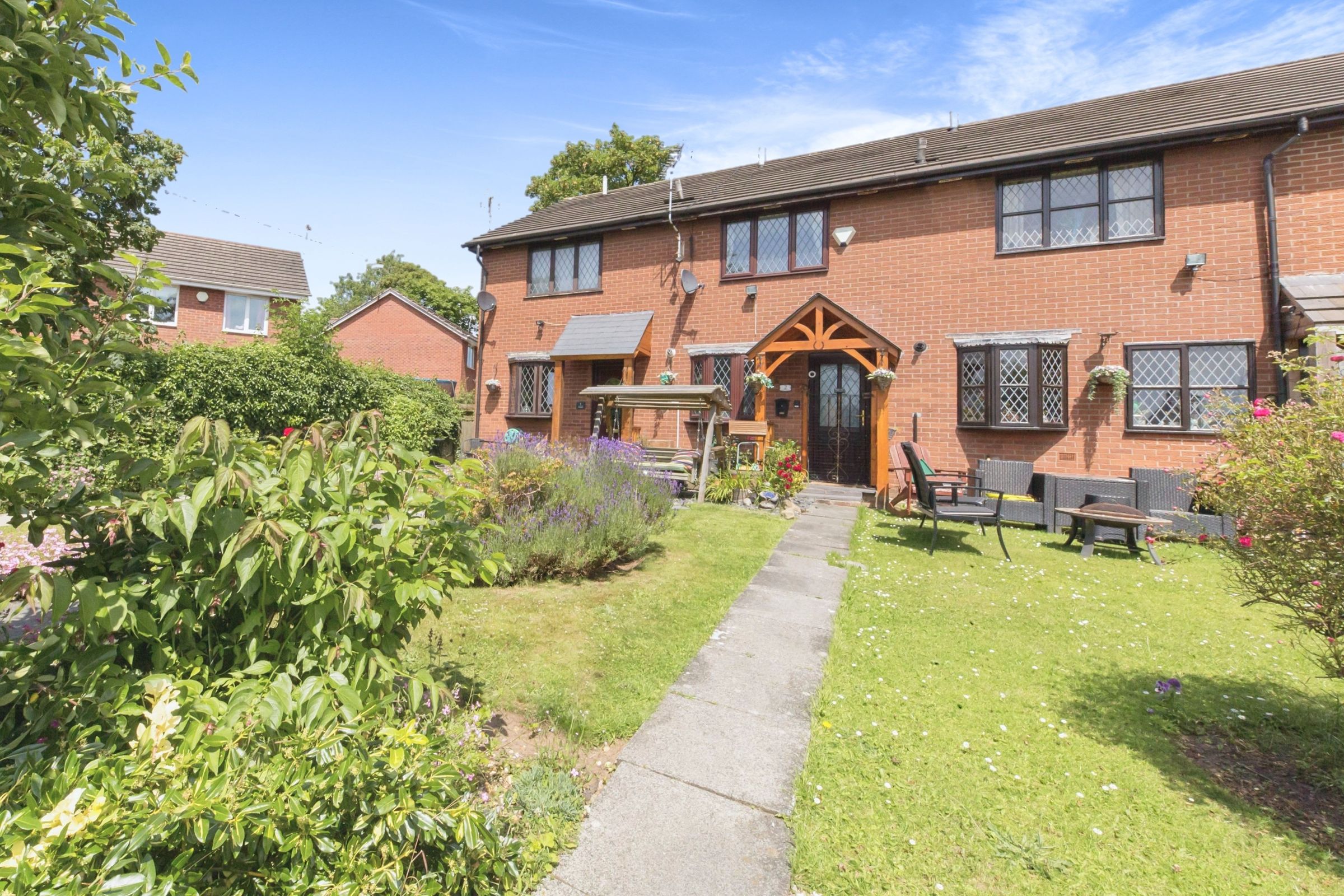 2 bed terraced house for sale in The Mews, Runcorn Road, Barnton