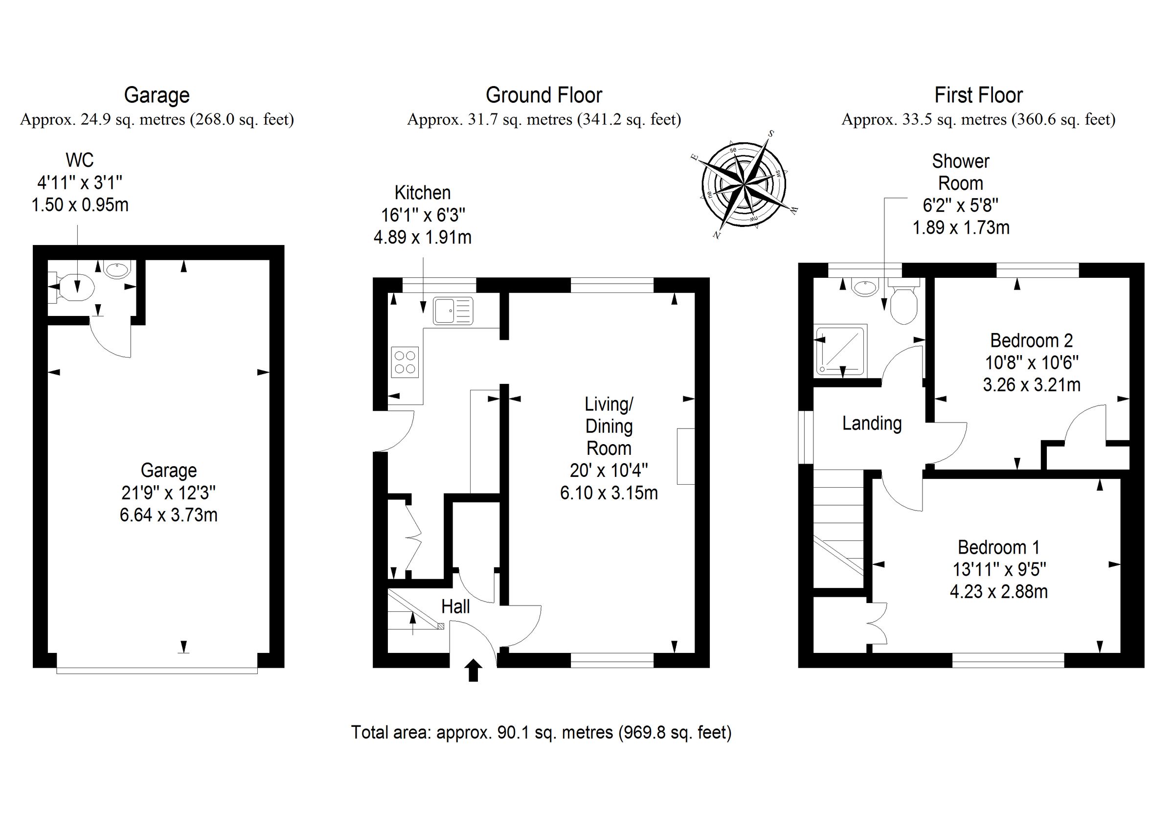 2 bed semidetached house for sale in 43 Montrose Road, Arbroath, Angus