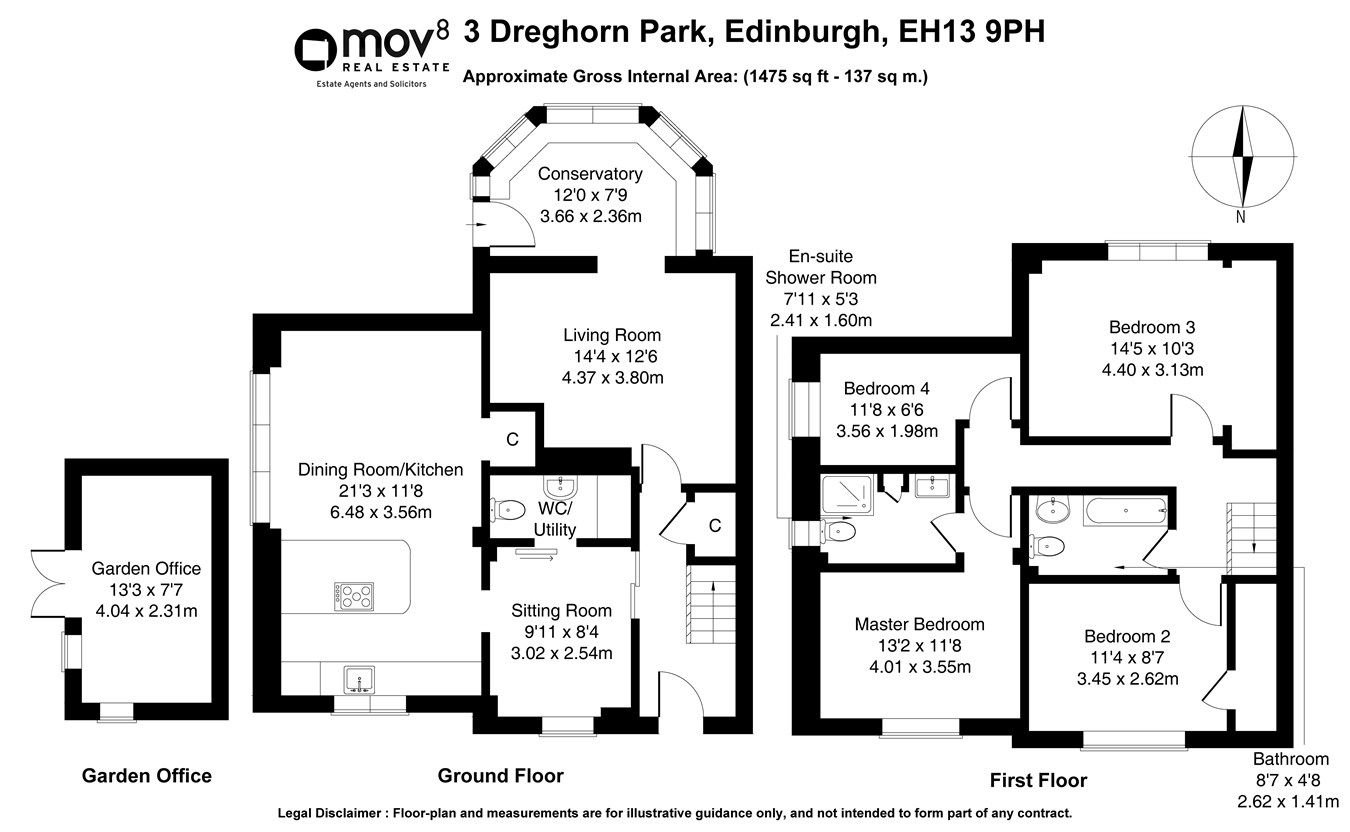 4 bed end terrace house for sale in Dreghorn Park, Colinton, Edinburgh