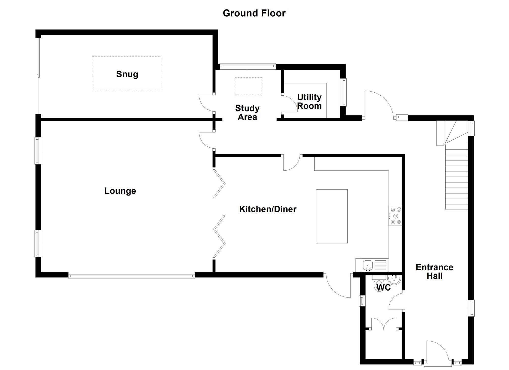 3 bed detached house for sale in Chatsworth Road, Worsley M28 Zoopla