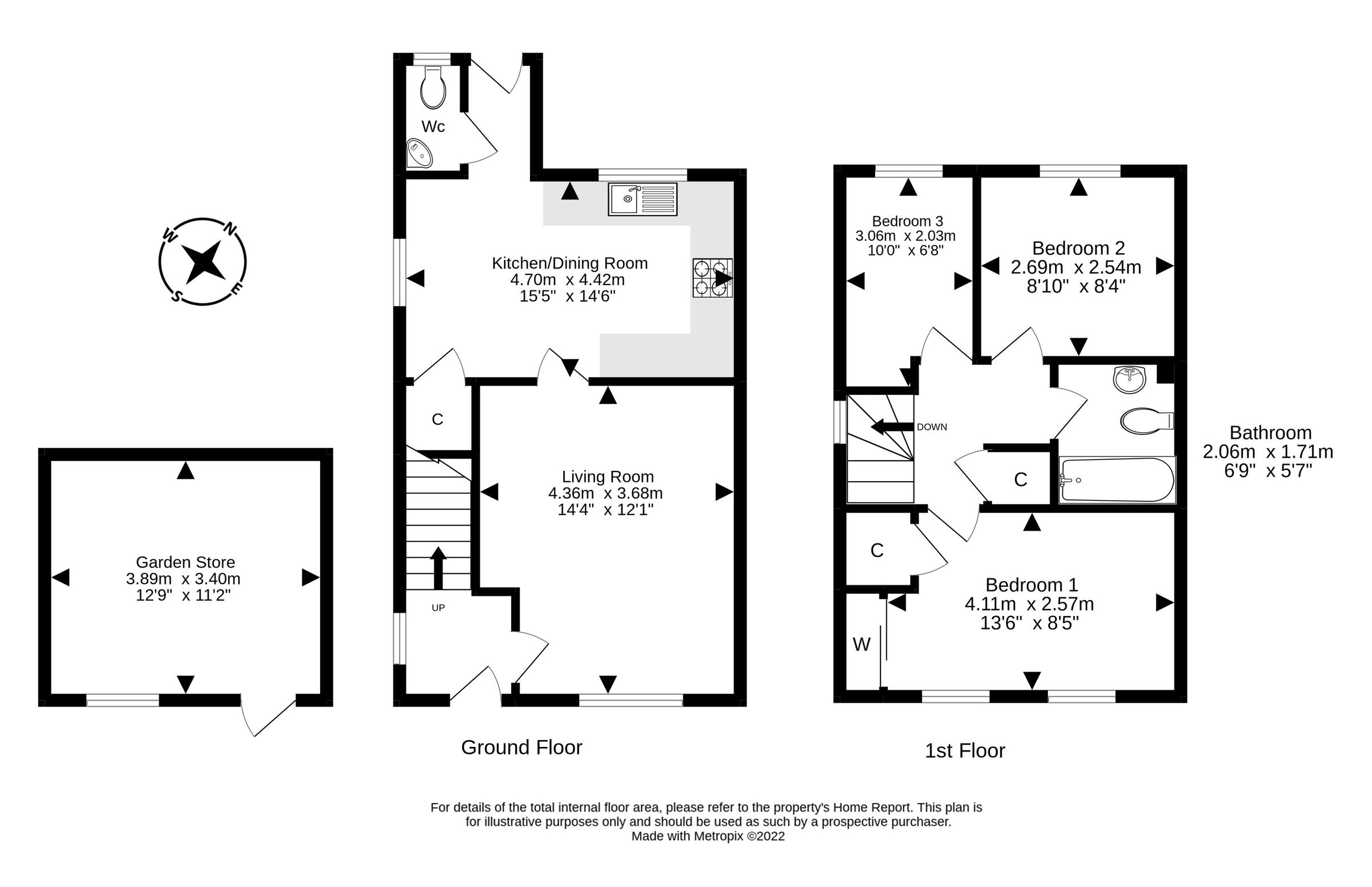 3 bed semidetached house for sale in 19 Easter Langside Crescent