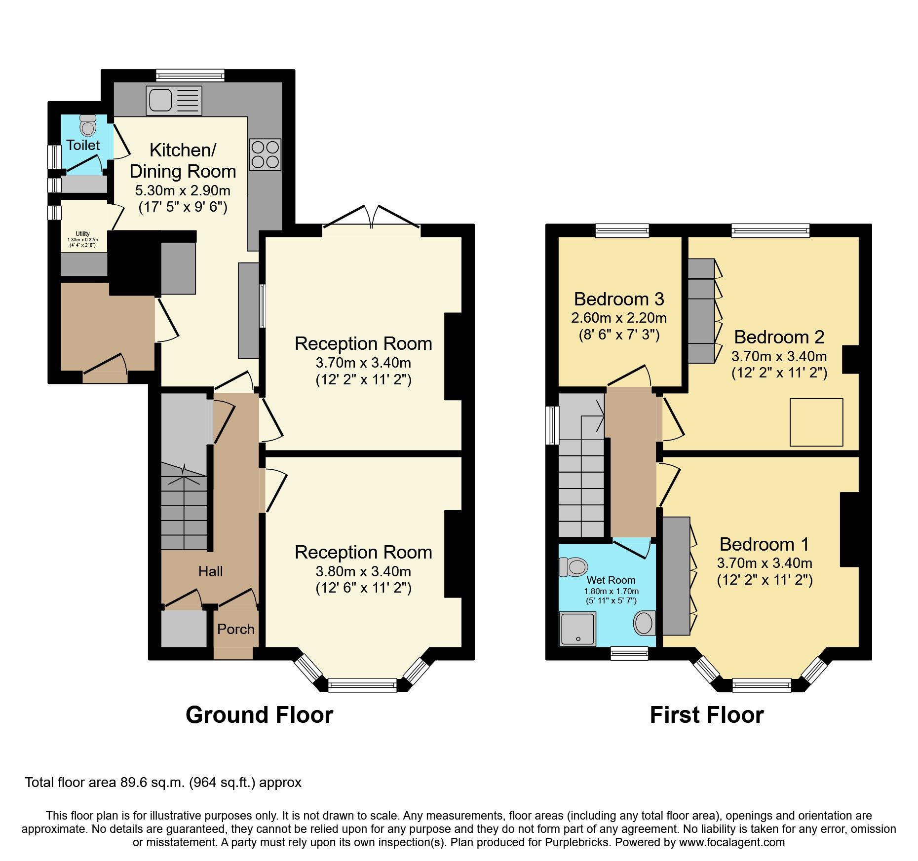 3 bed semidetached house for sale in Meadow Crescent, Tredegar NP22
