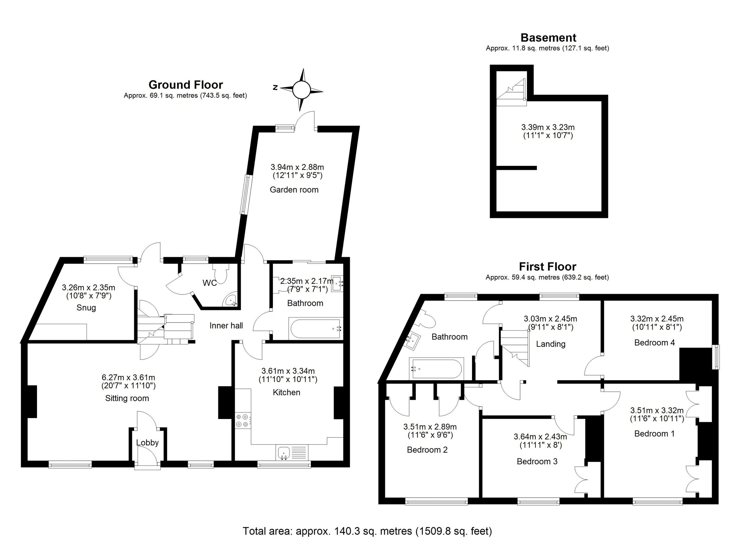 4 bed detached house for sale in High Street, Codicote, Hertfordshire