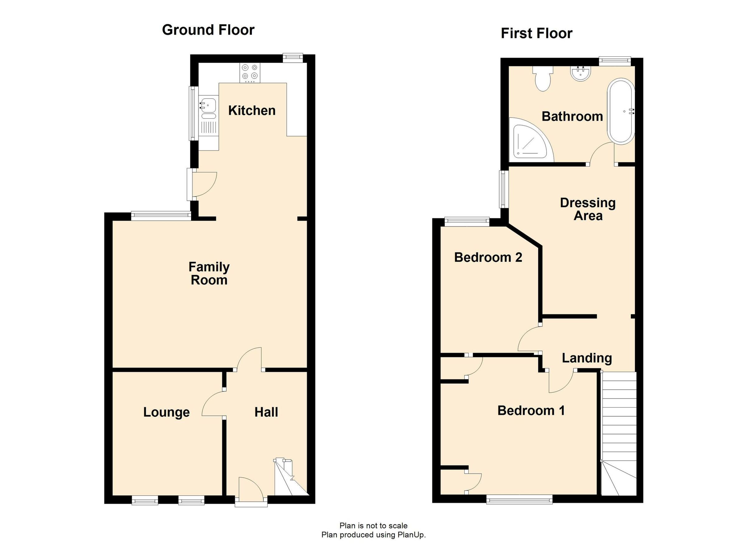 2 bed terraced house for sale in Pentre Street, Glynneath, Neath, West