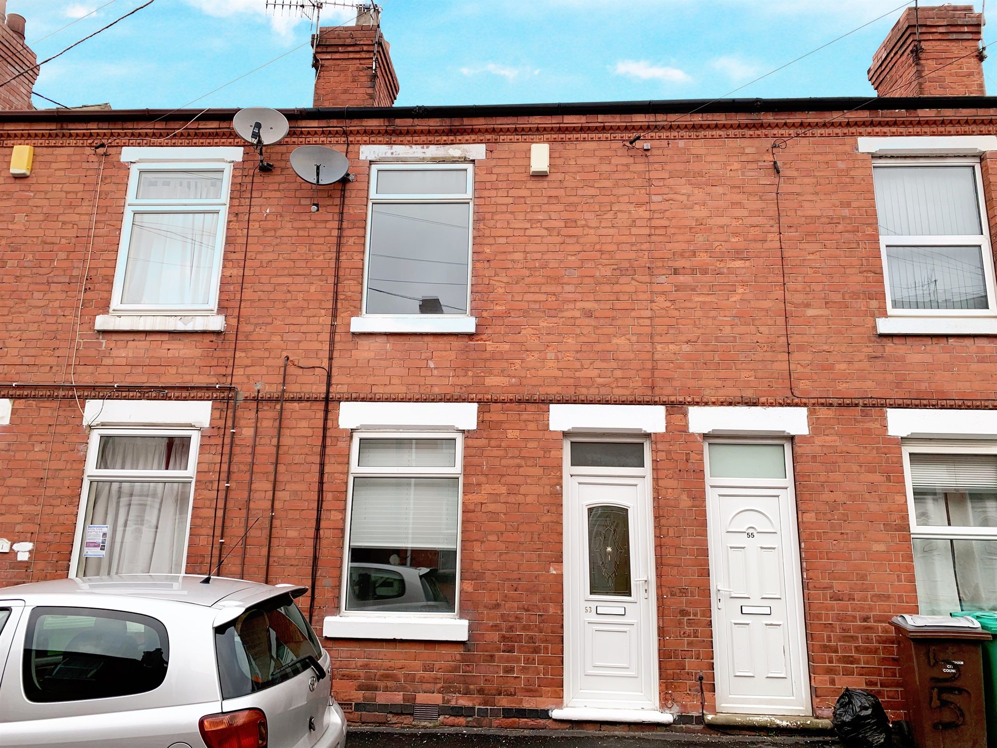 2 bed terraced house for sale in Bancroft Street, Bulwell, Nottingham