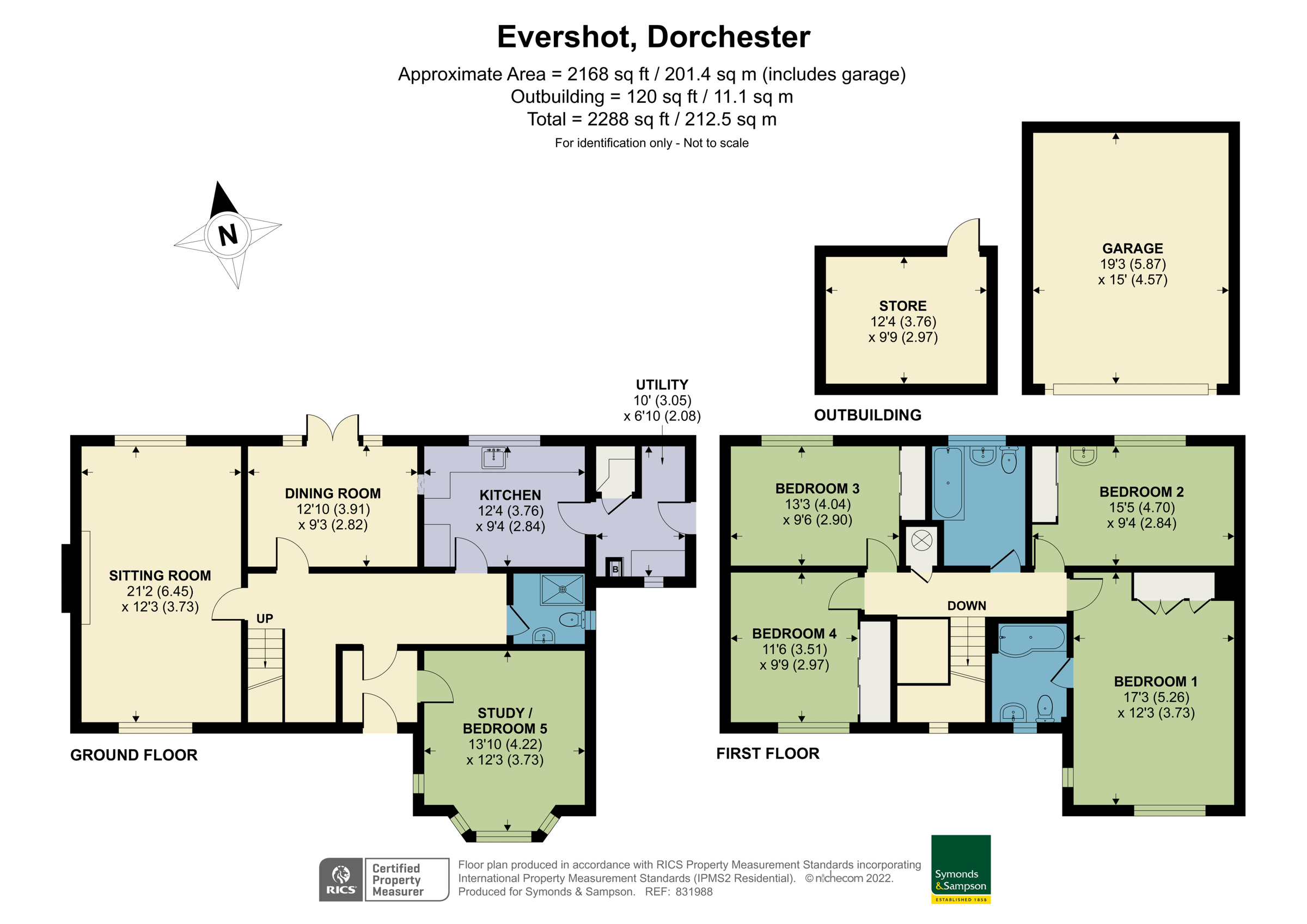 4 bed detached house for sale in Summer Lane, Evershot, Dorchester