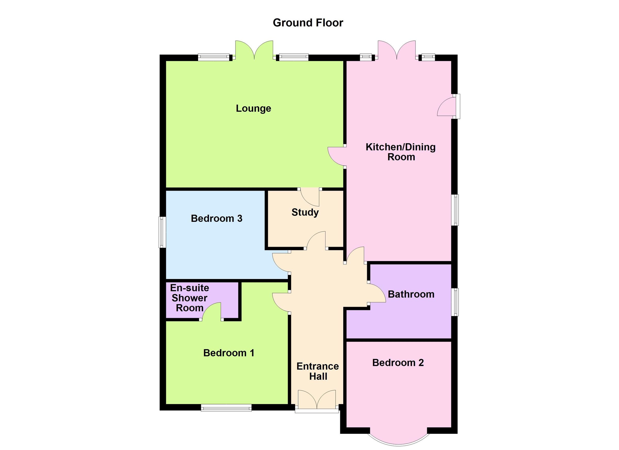 3 bed bungalow for sale in Ingham Road, Bawtry, Doncaster, South