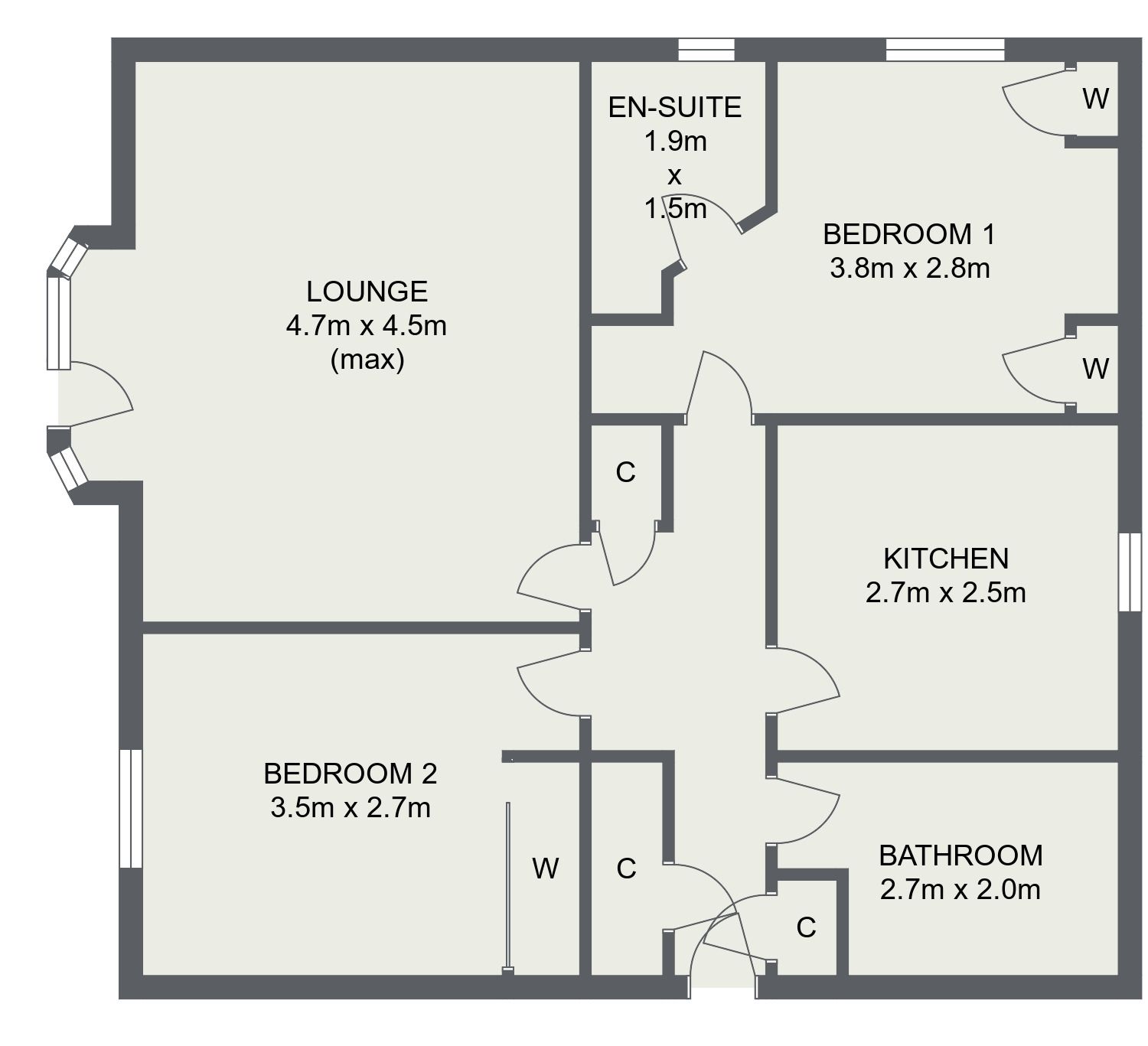 2 bed flat for sale in 10 William Wilson Court, Kilsyth, Glasgow G65