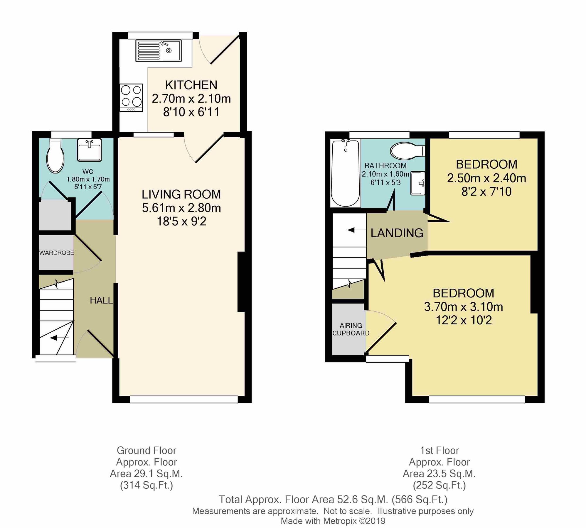 2 bed terraced house for sale in Conrad Drive, Worcester Park KT4 Zoopla