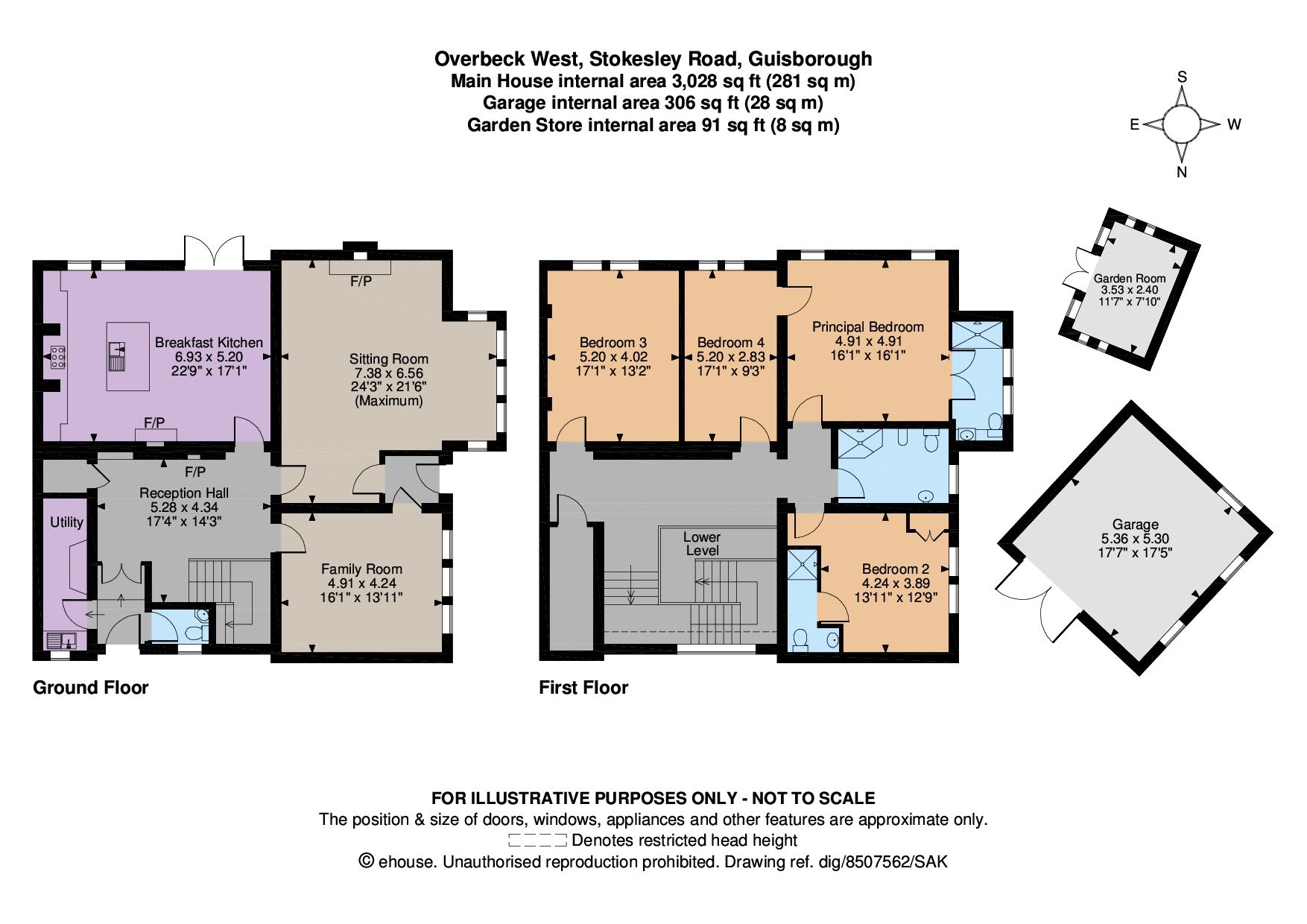4 bed semidetached house for sale in Stokesley Road, Guisborough TS14