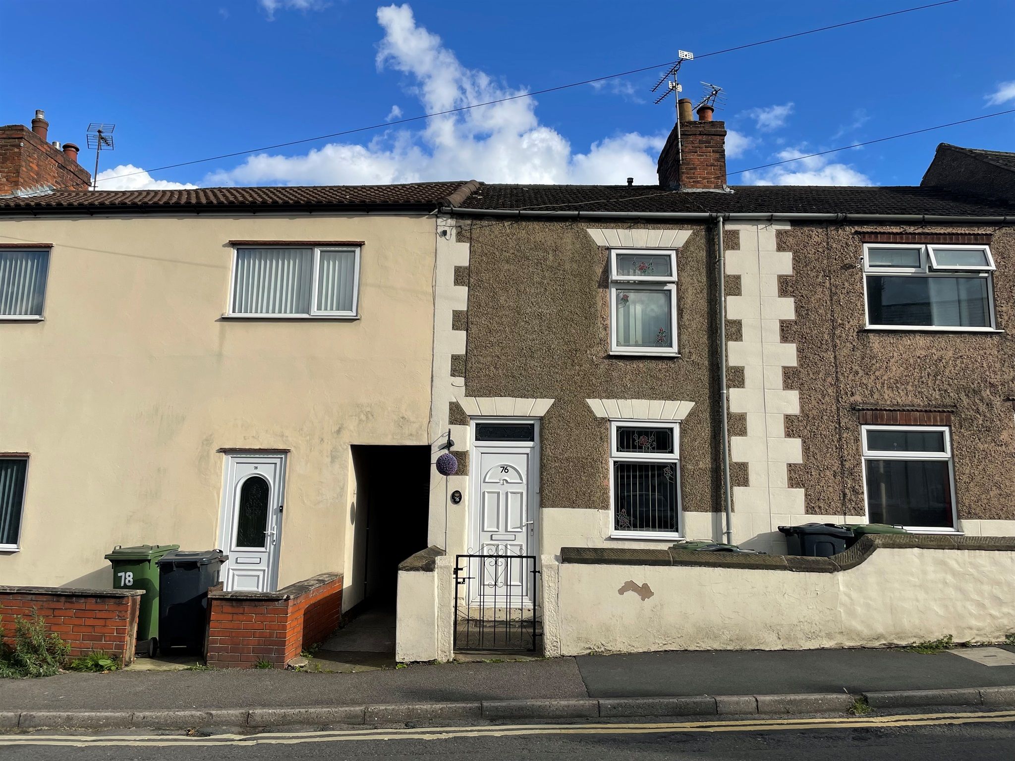2 bed terraced house for sale in Birchwood Lane, Somercotes, Alfreton