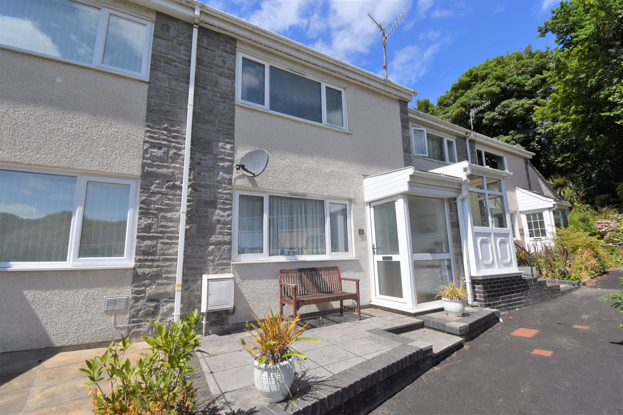 2 bed terraced house for sale in Merlins Gardens, The Norton, Tenby