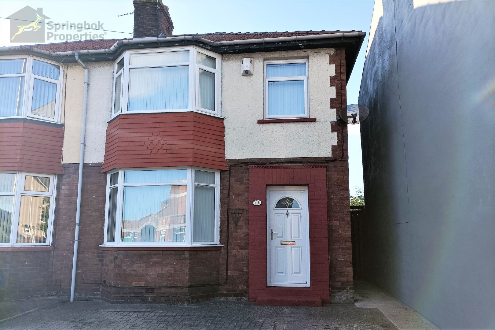 3 bed semidetached house for sale in Wigton Road, Carlisle, Cumbria