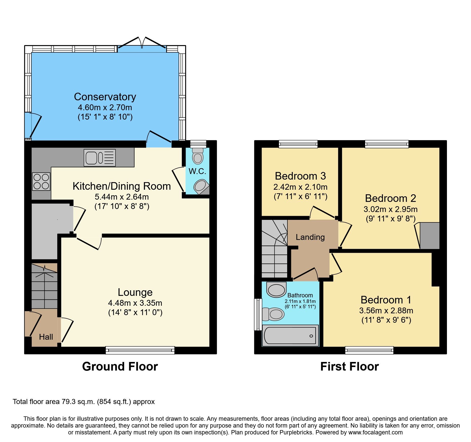 3 bed semidetached house for sale in Fenwick Close, Nottingham NG8
