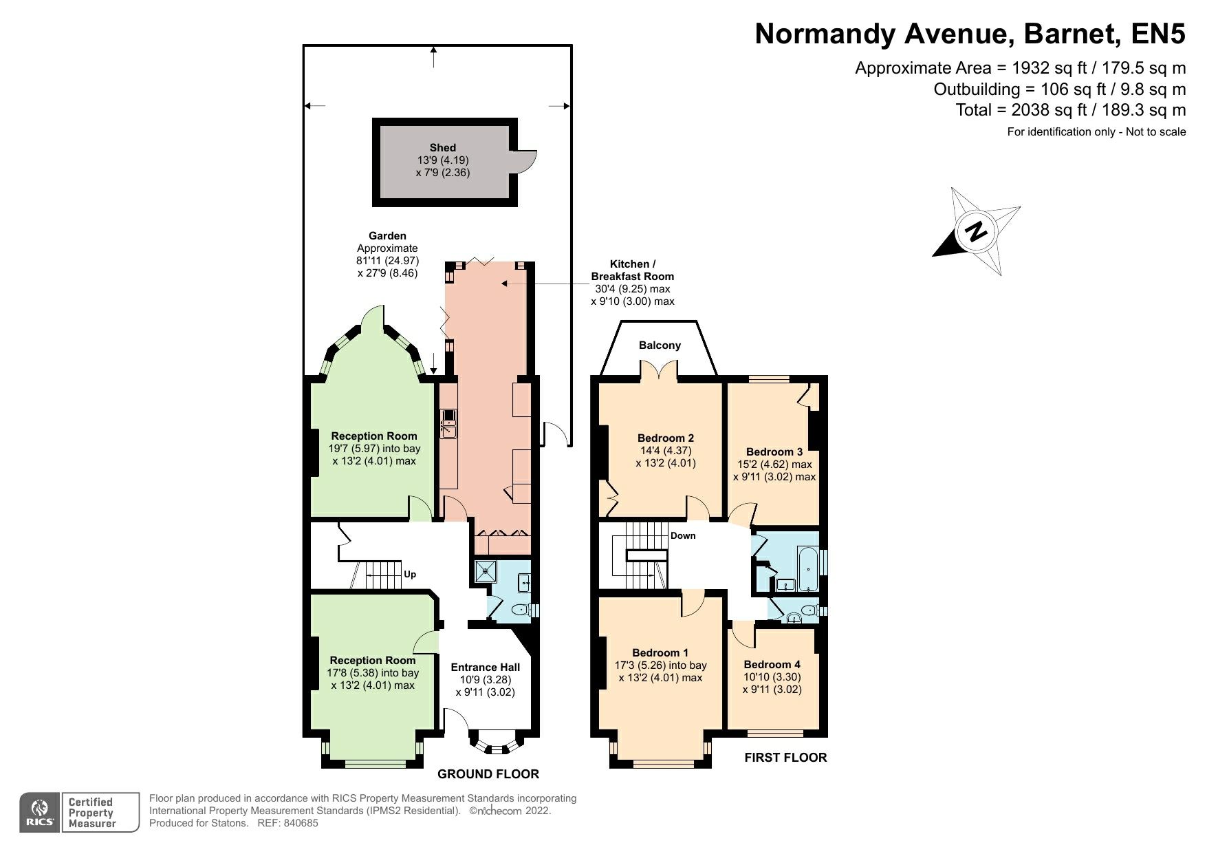 4 bed semidetached house for sale in Normandy Avenue, EN5 Zoopla
