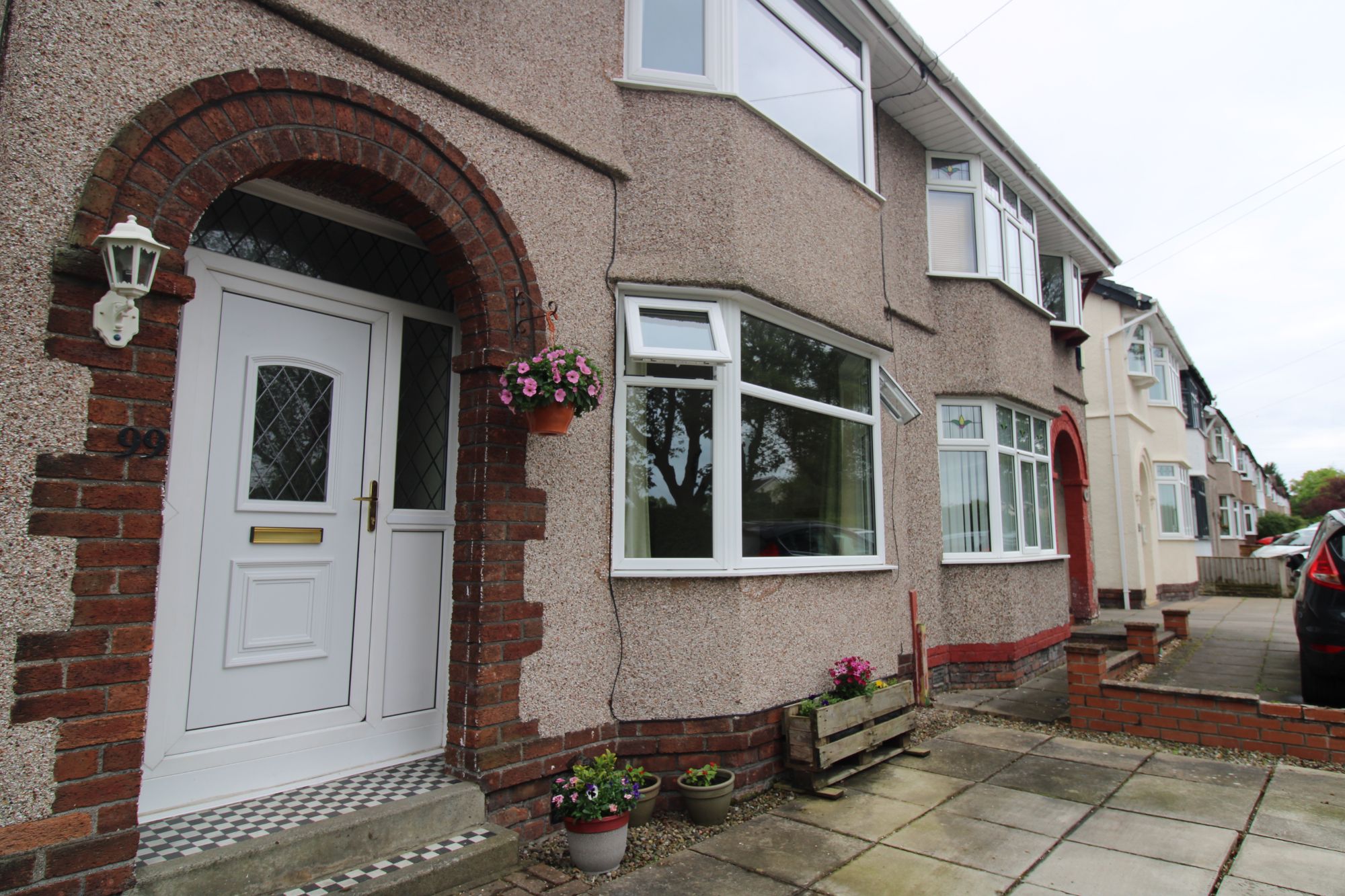 3 bed semidetached house for sale in Heath Road, Bebington, Wirral