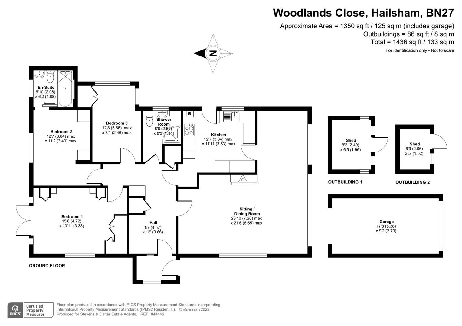 3 bed detached bungalow for sale in Woodlands Close, Hailsham BN27 Zoopla