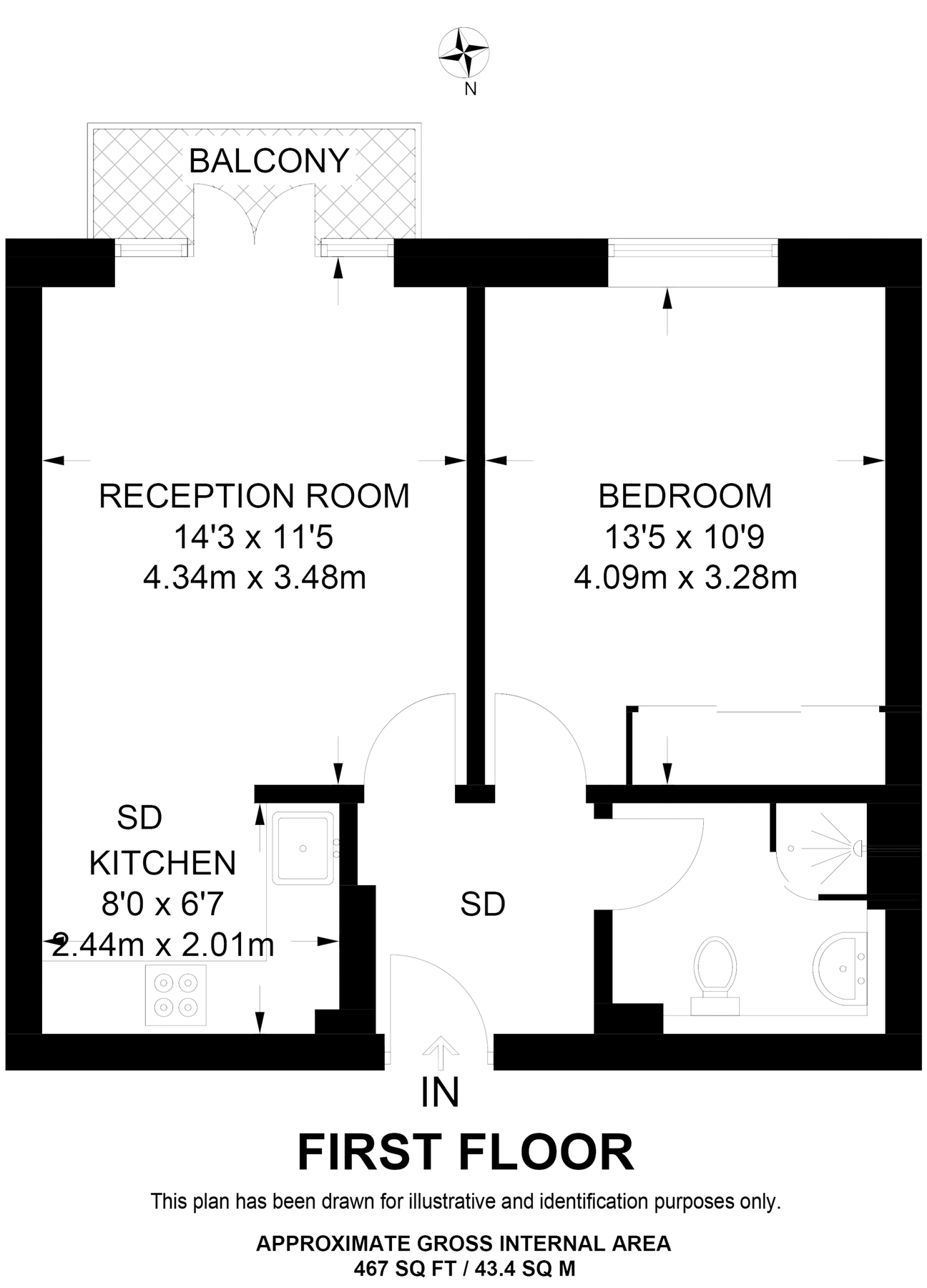 1 bed flat for sale in Park Road, Blackheath, London SE3 Zoopla
