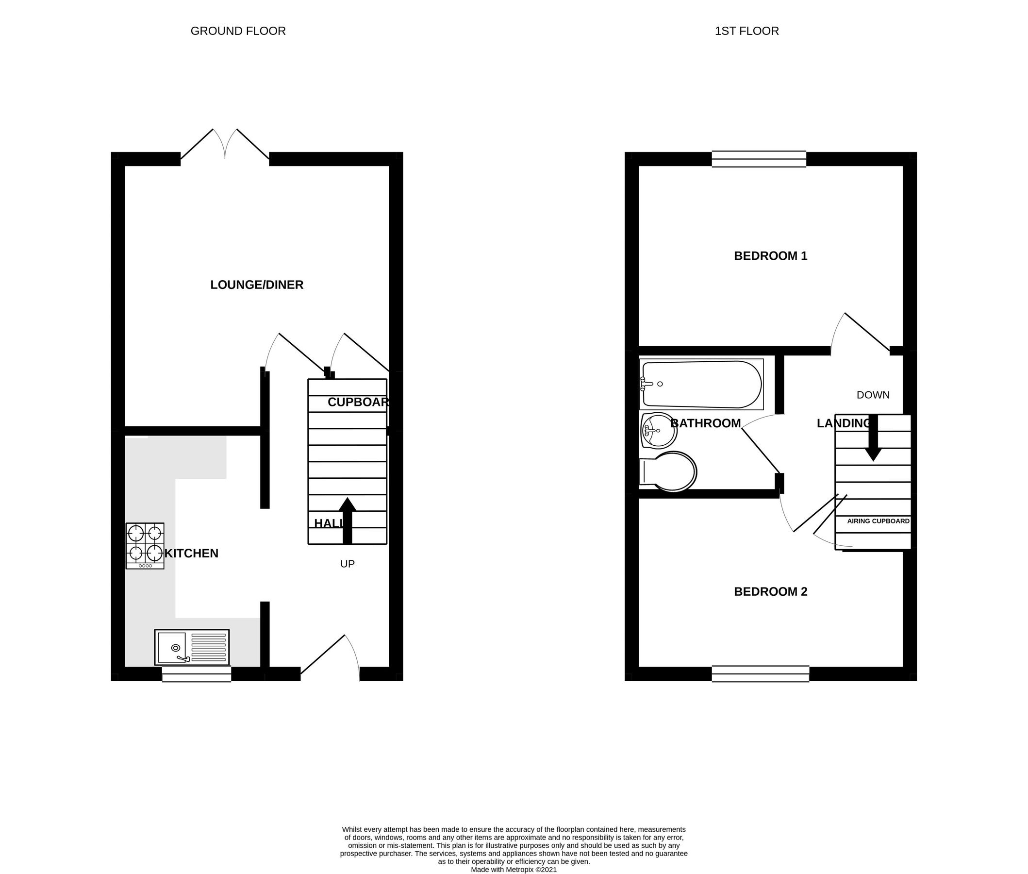 2 bed property to rent in Angers Road, Totterdown, Bristol BS4 Zoopla