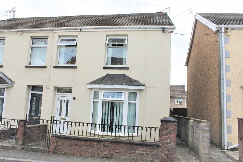 3 bed semidetached house for sale in Meadow Street, Aberkenfig