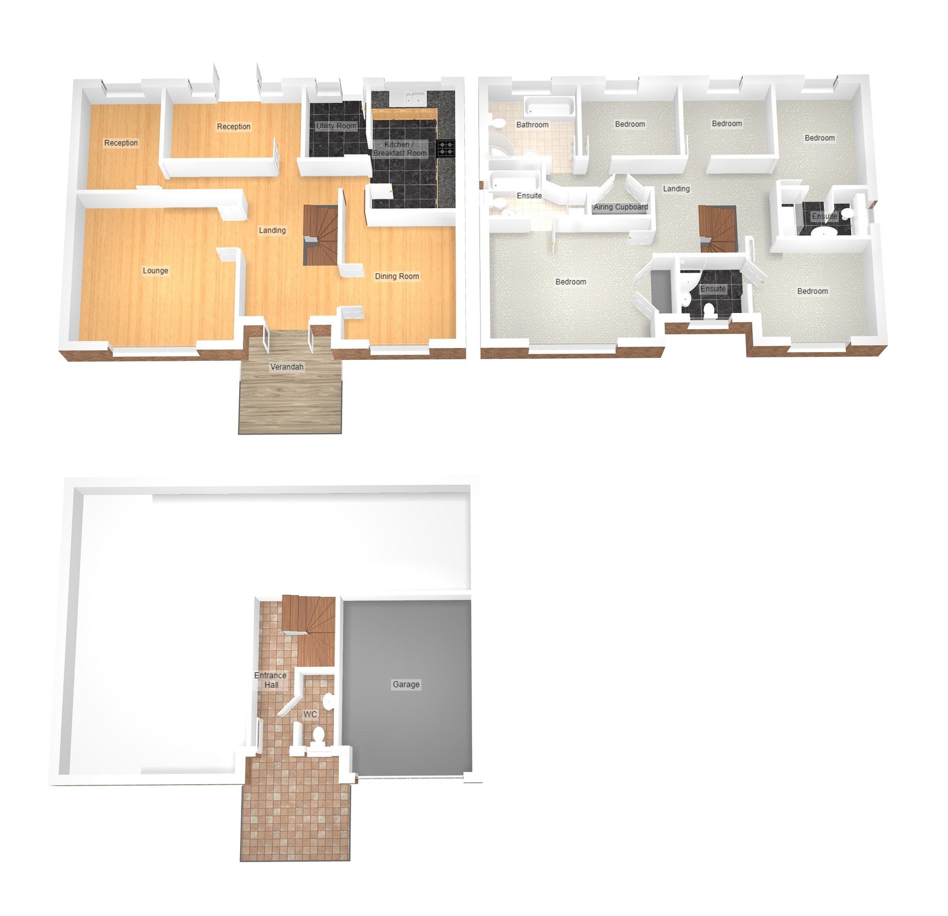 5 bed detached house for sale in Dros Olwg Y Mynydd, Lewistown, Bridgend, Bridgend County. CF32