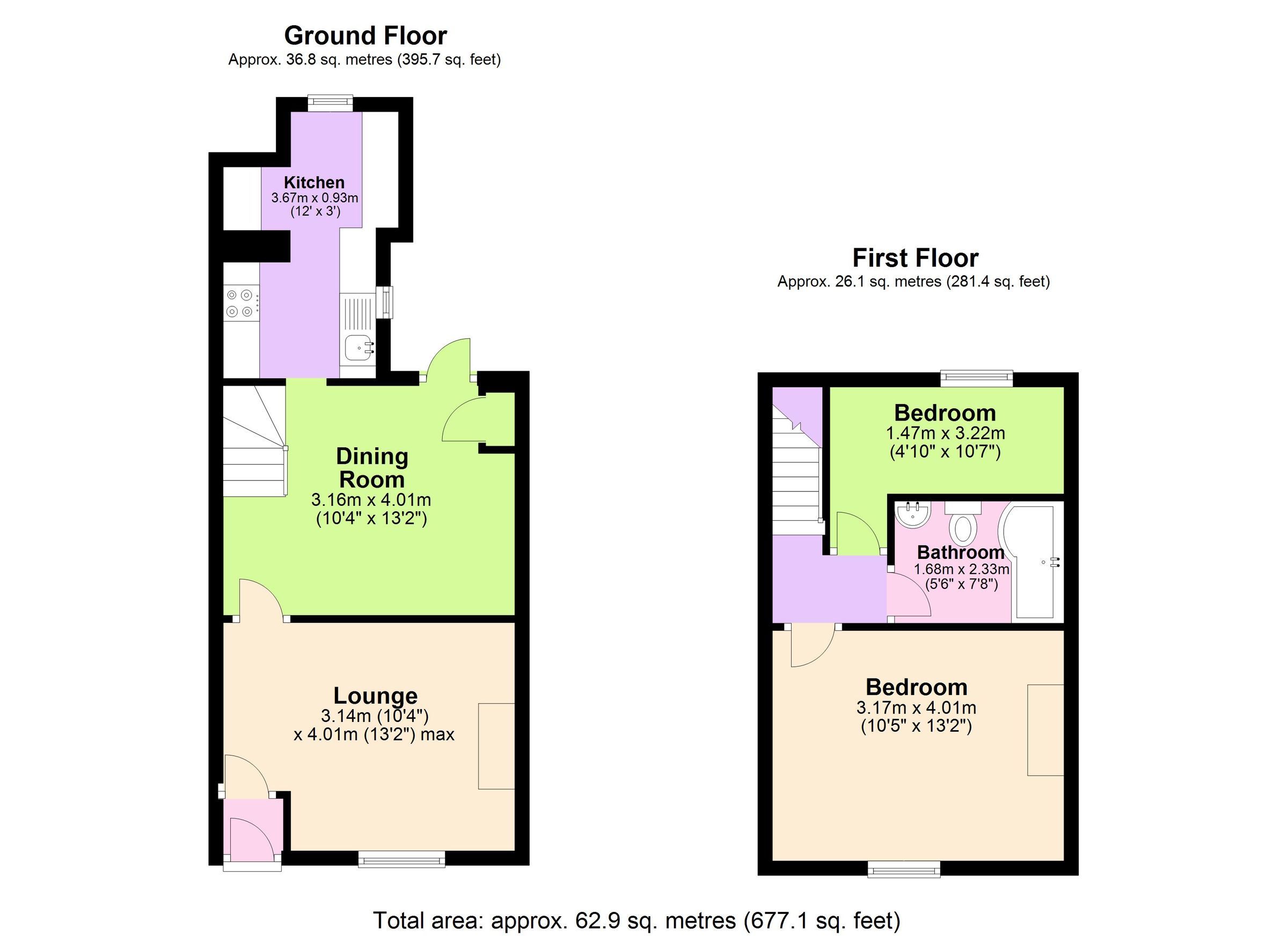 2 bed terraced house to rent in Afghan Road, Broadstairs CT10 Zoopla