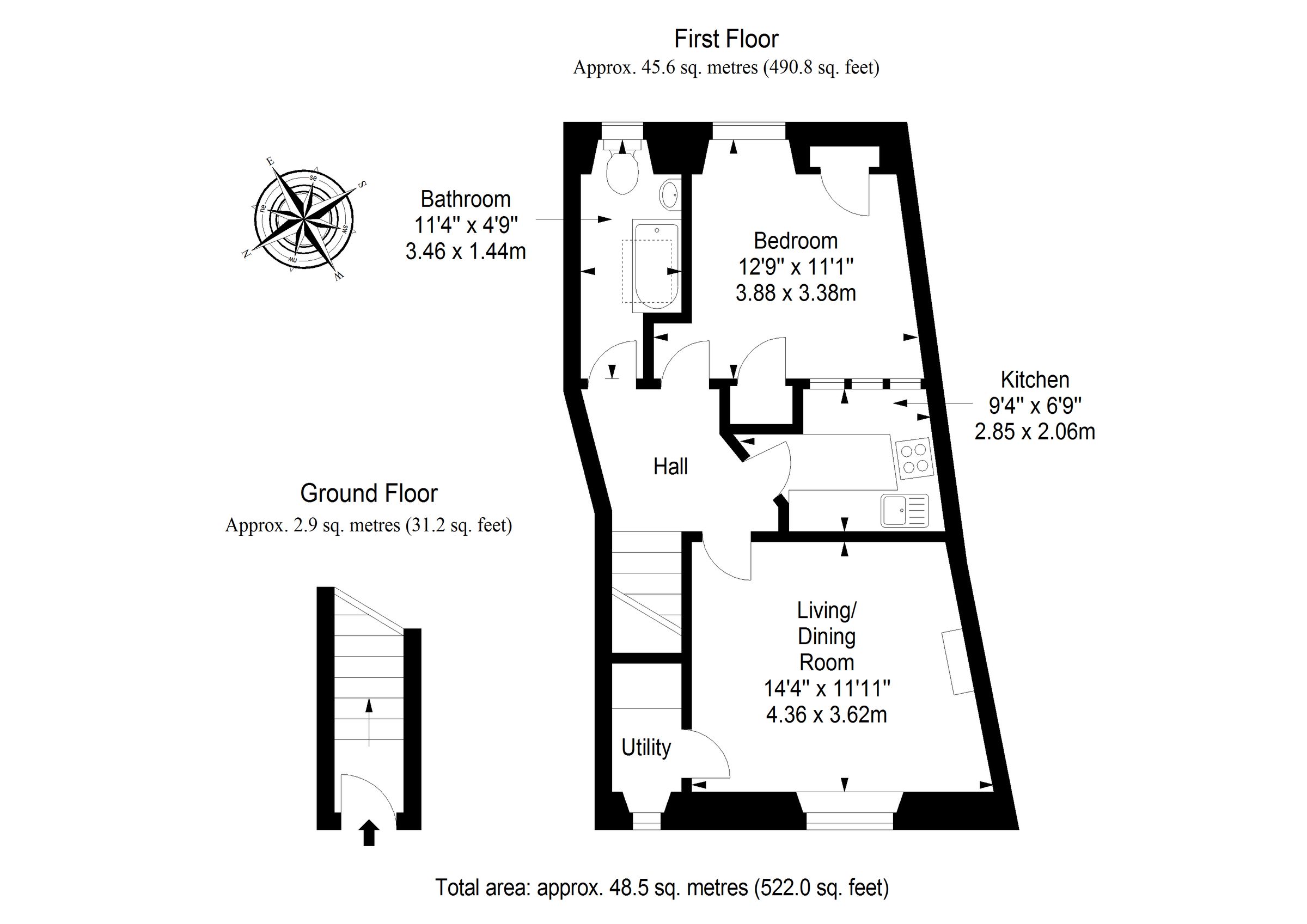 1 bed flat for sale in 26 Melbourne Place, North Berwick EH39 Zoopla