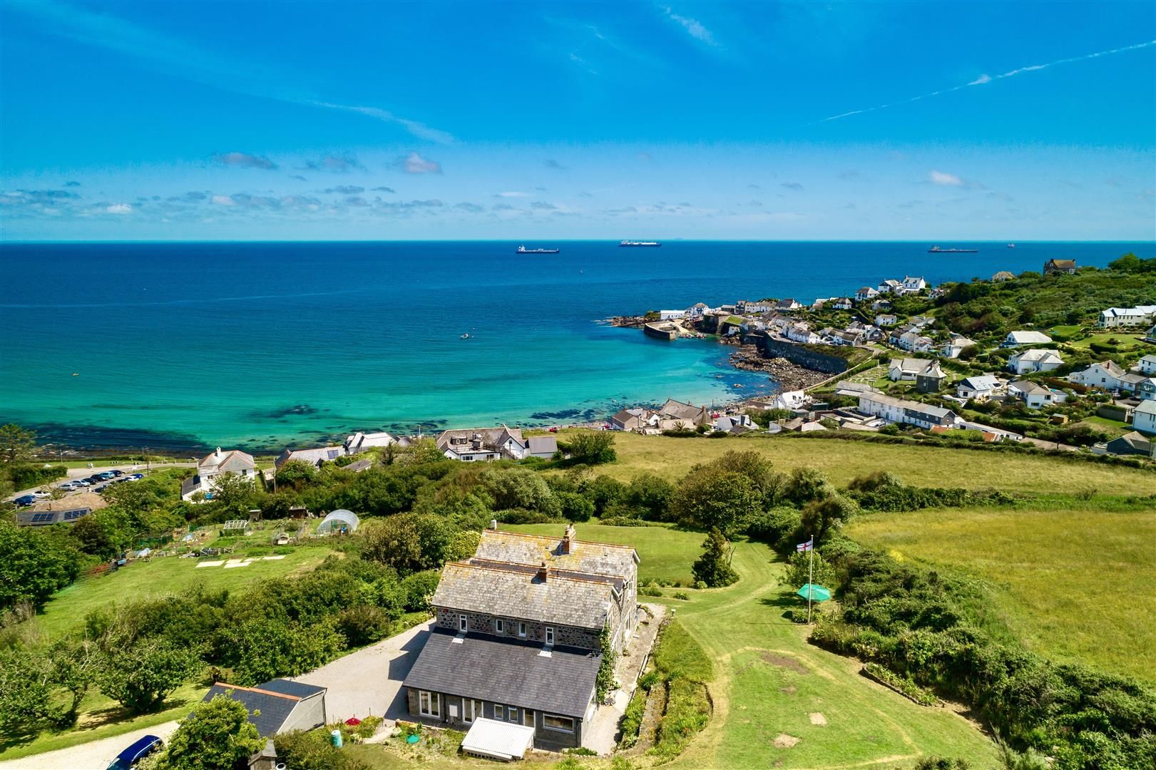 6 bed detached house for sale in North Corner, Coverack, Helston TR12