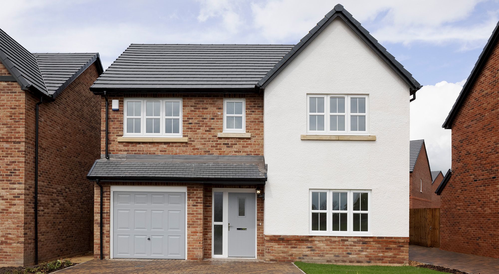 New home, 4 bed detached house for sale in "Harrison" at Sandybeck Way