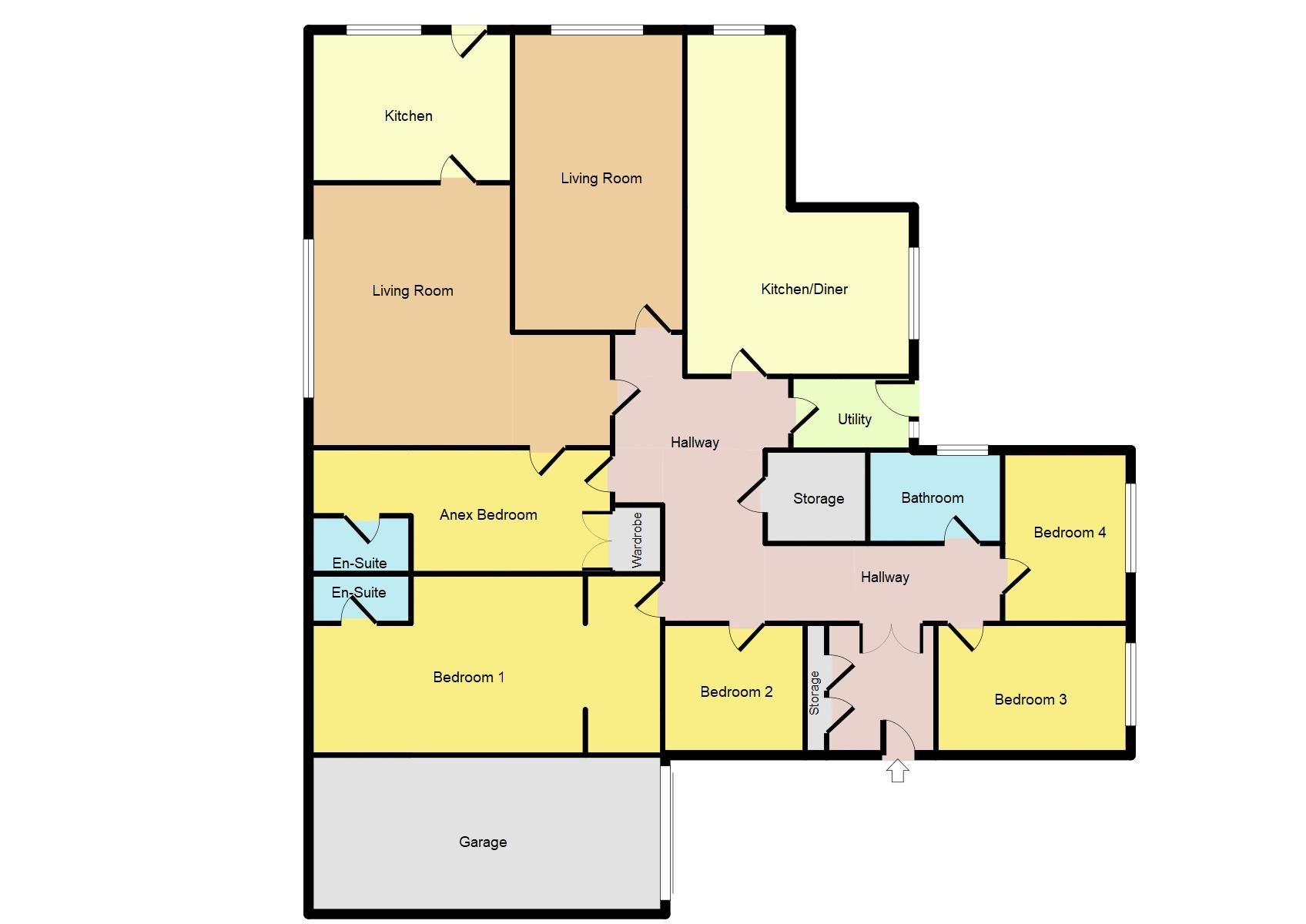 5 bed detached bungalow for sale in Ormskirk Close, Seddons Farm, Bury