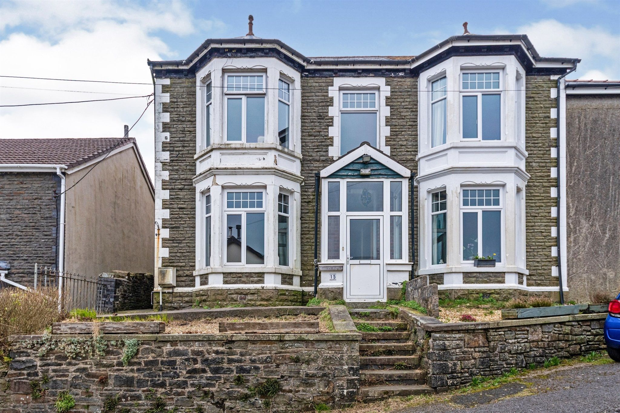 4 bed semidetached house for sale in School Road, Cymmer, Port Talbot