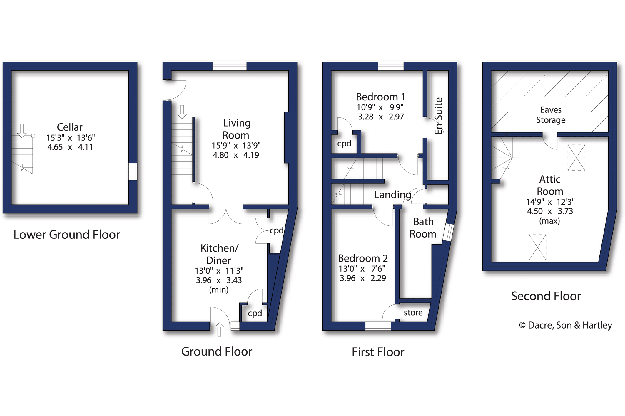 3 bed end terrace house for sale in Victoria Street, Settle, North
