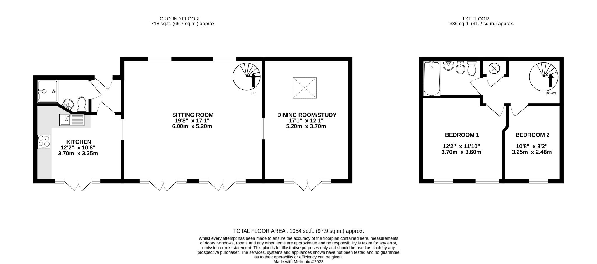 2 bed barn conversion for sale in Church Street, Brisley, Dereham NR20