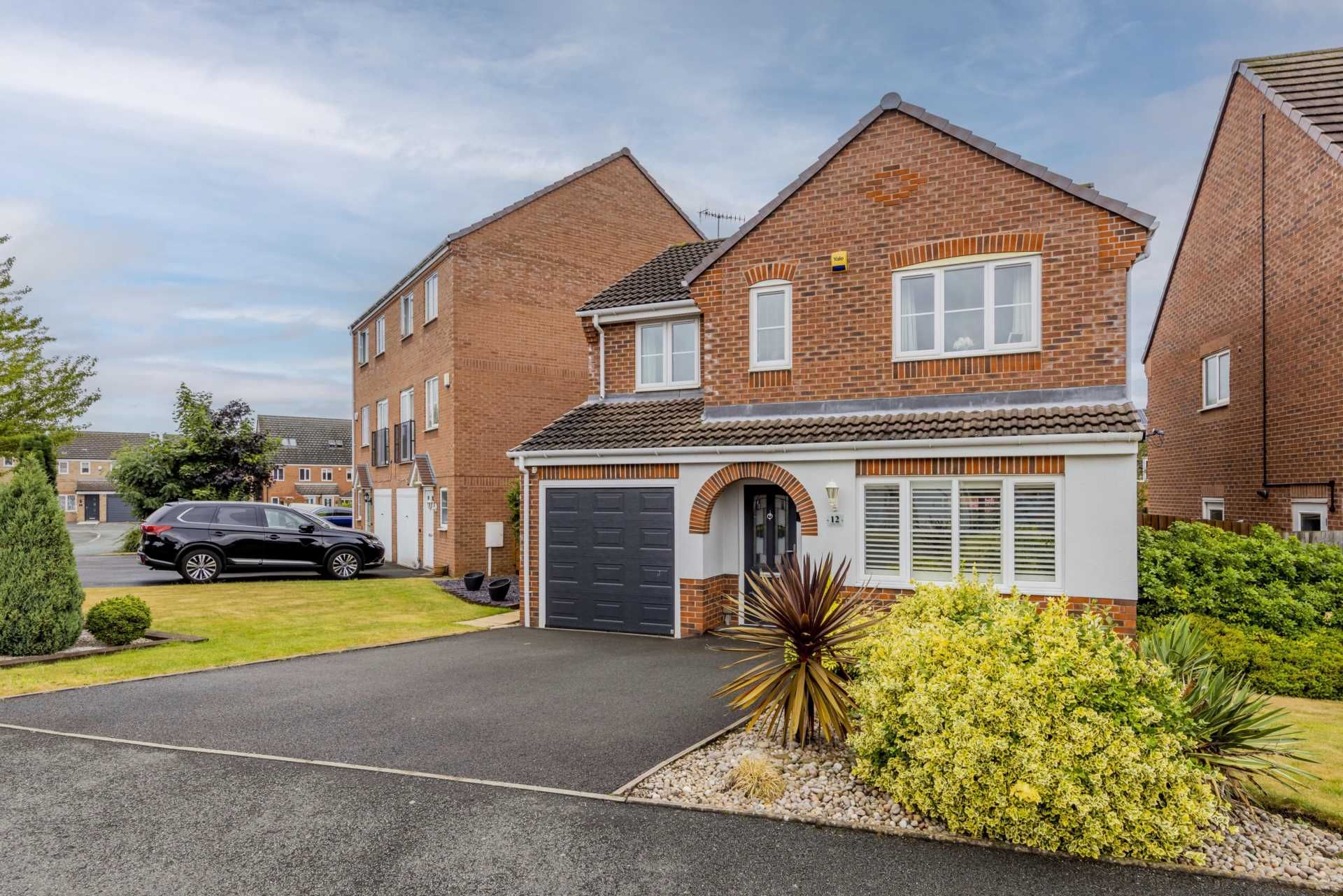 4 bed detached house for sale in Gadwell Croft, Newcastle Under Lyme