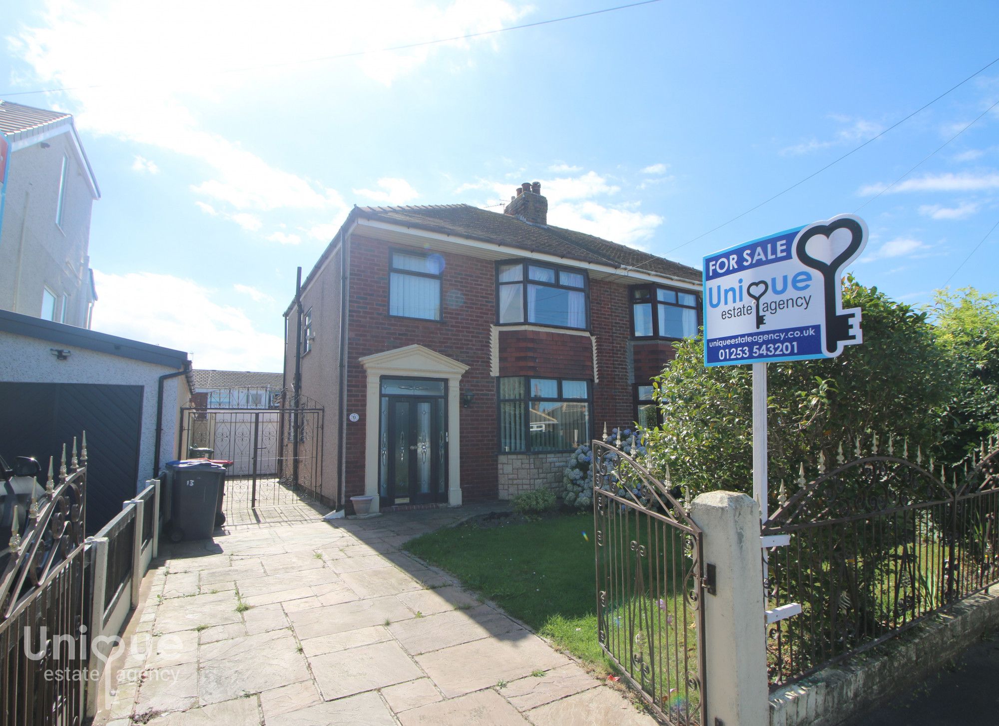 3 bed semidetached house for sale in Lothian Avenue, Fleetwood FY7