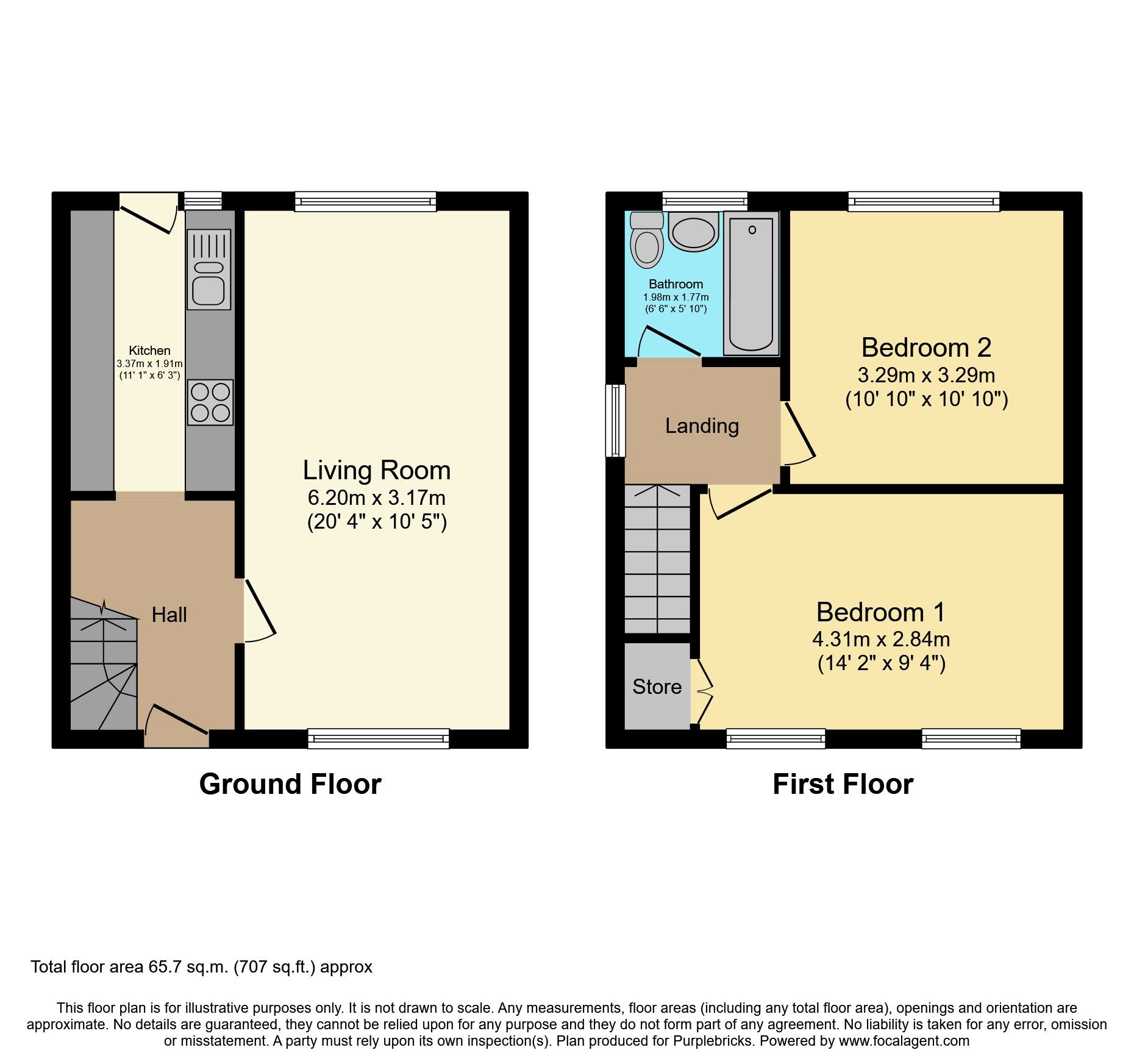2 bed semidetached house for sale in Cawdor Crescent, Kirkcaldy KY2