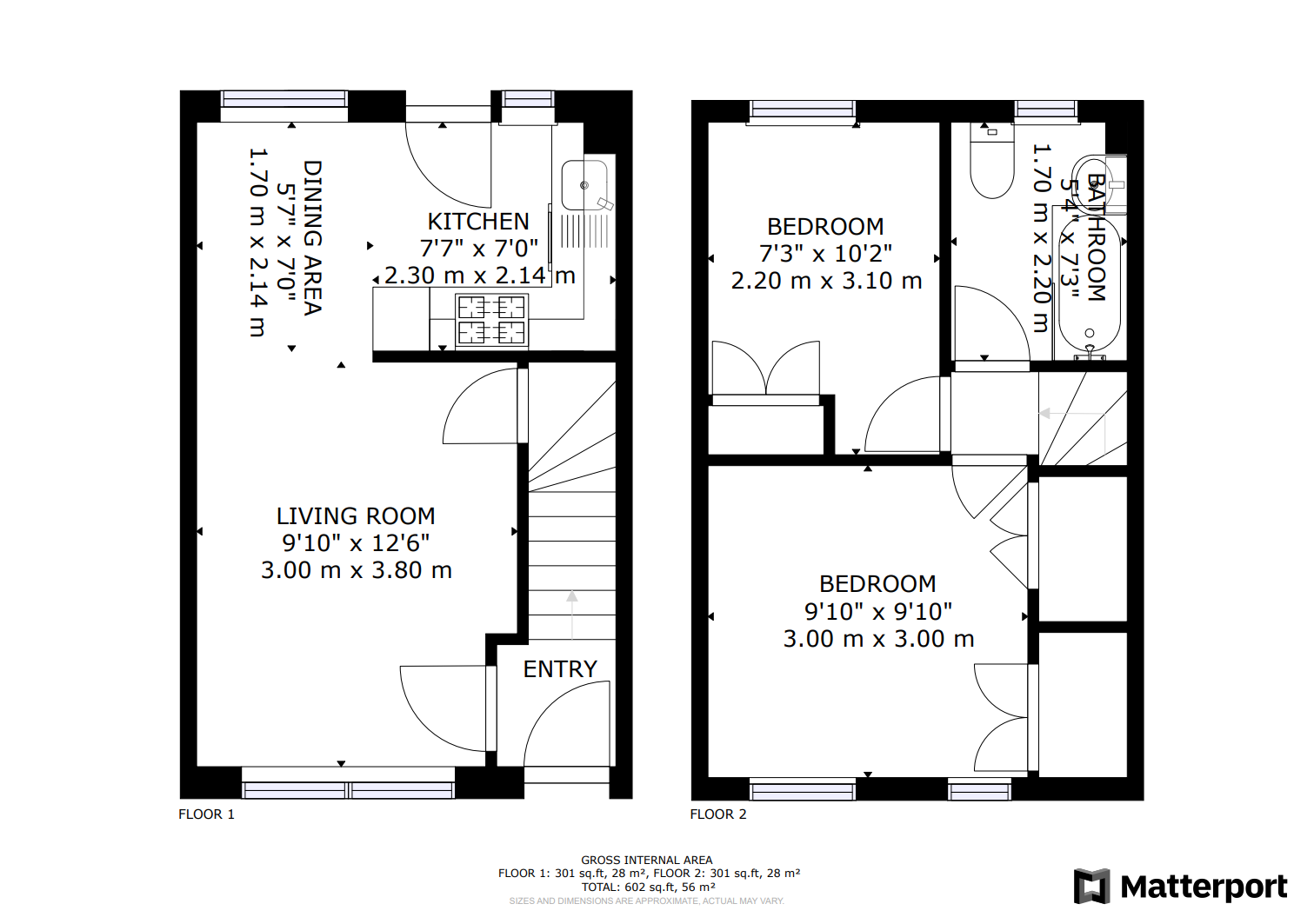 2 bed end terrace house for sale in Culzean Crescent, Glasgow, East