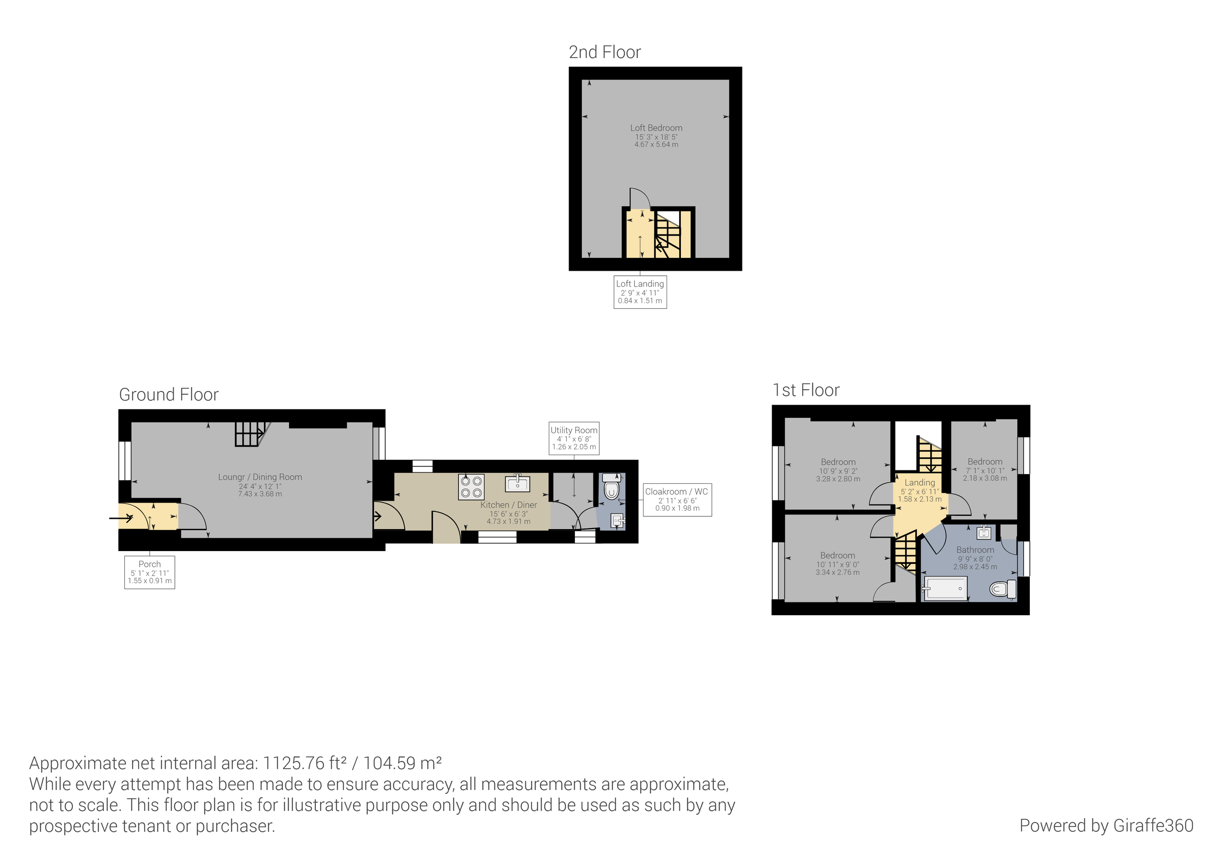 4 bed terraced house for sale in Worcester Street, Brynmawr, Gwent NP23