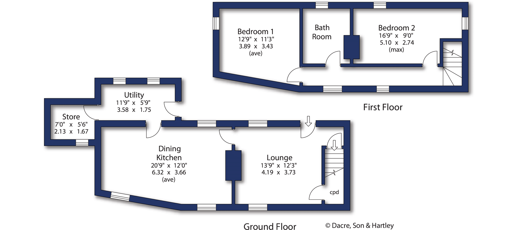 2 bed detached house for sale in Sykes Lane, Oxenhope, Keighley BD22