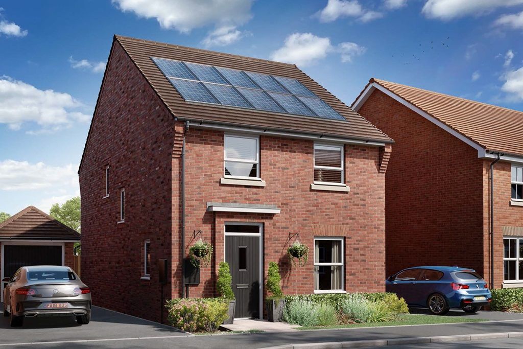 New home, 4 bed detached house for sale in "Ingleby" at Dunmore Road