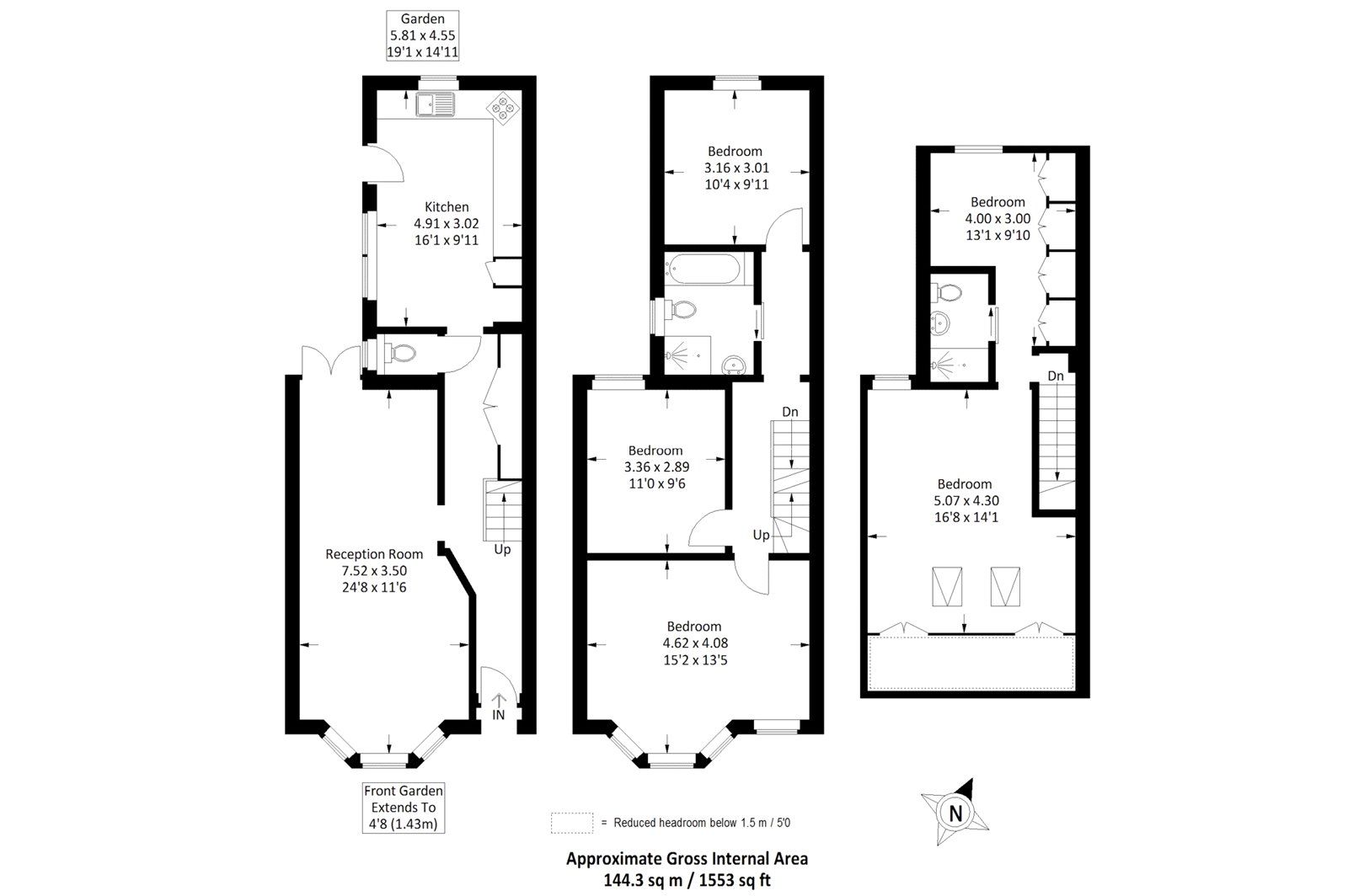 4 bed terraced house for sale in Woodlands Park Road, Greenwich SE10