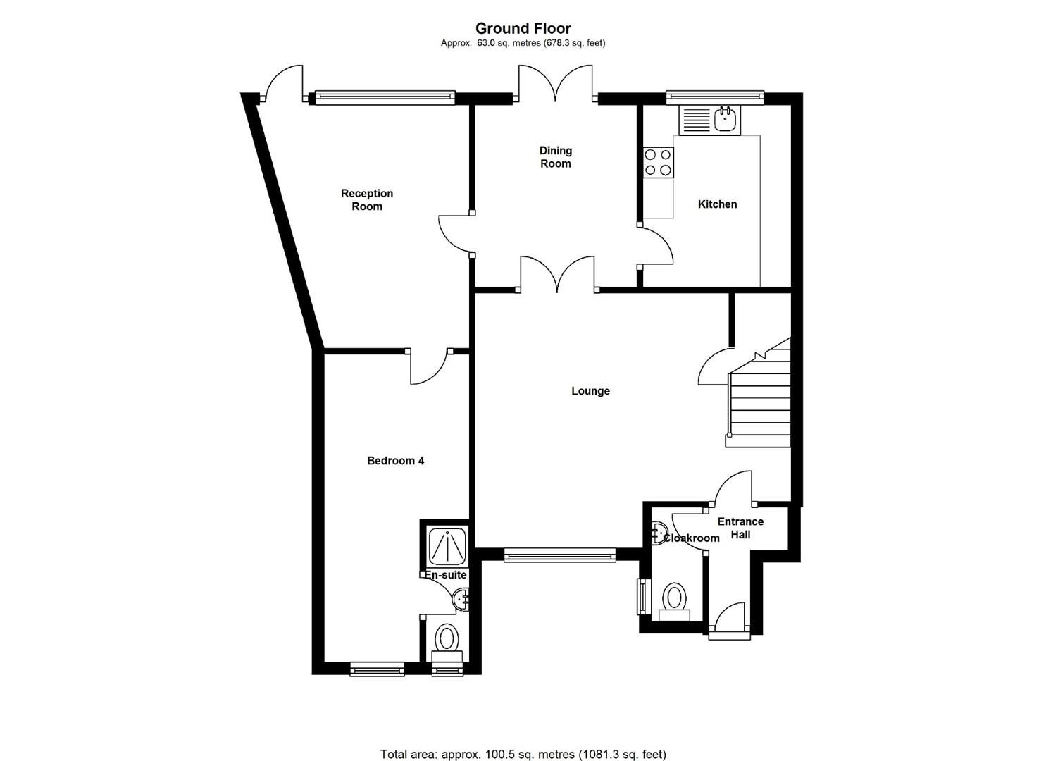 4 bed linkdetached house to rent in Broadpiece, Pennyland, Milton