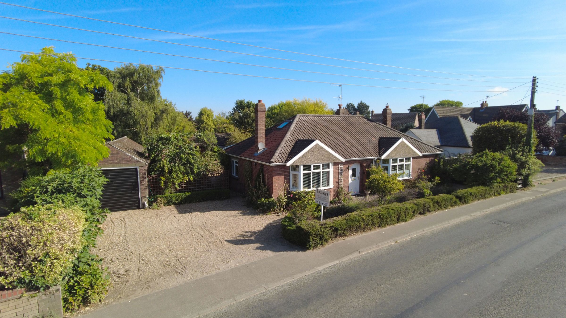 3 bed detached bungalow for sale in Ferry Lane, West Row, Bury St